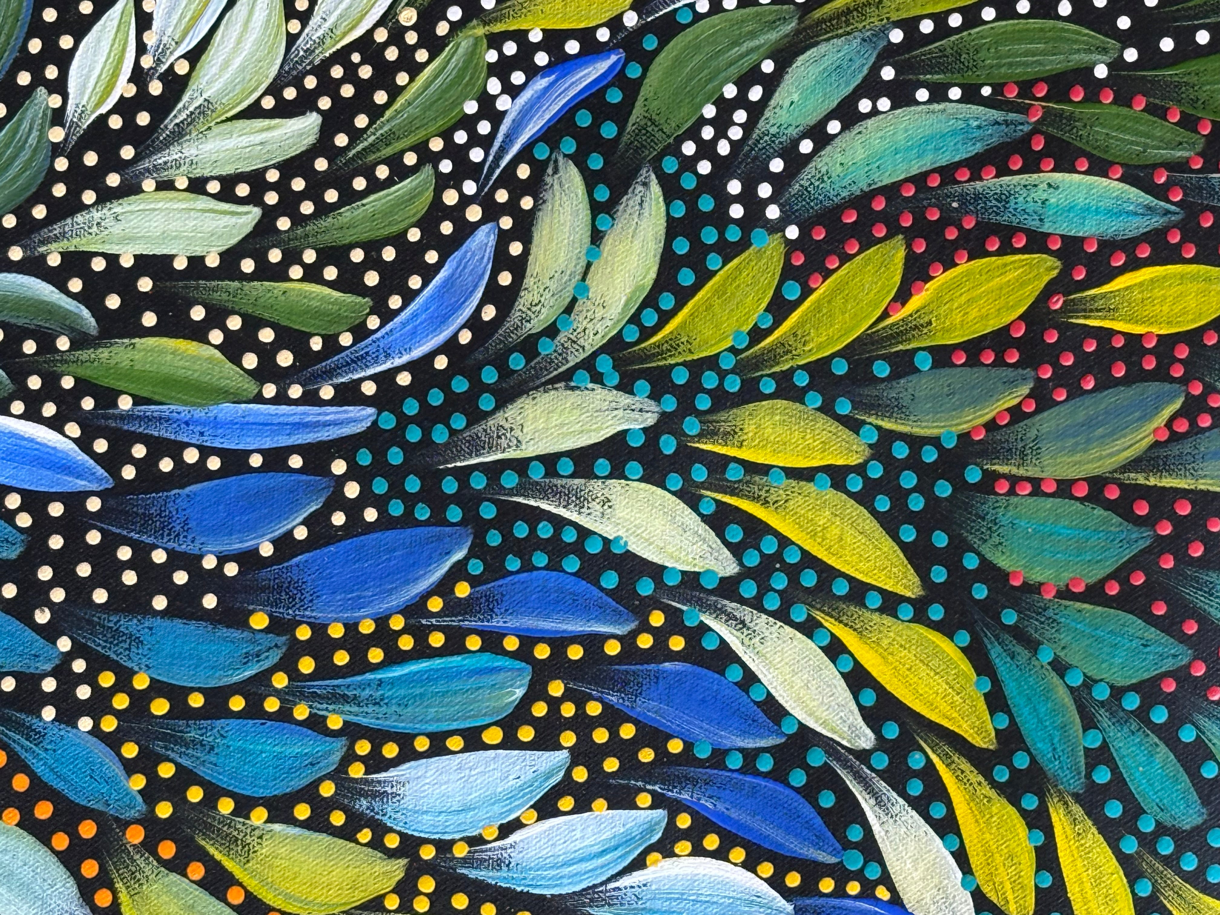 Caroline Numina - Bush Medicine Leaves Seeded .04-28