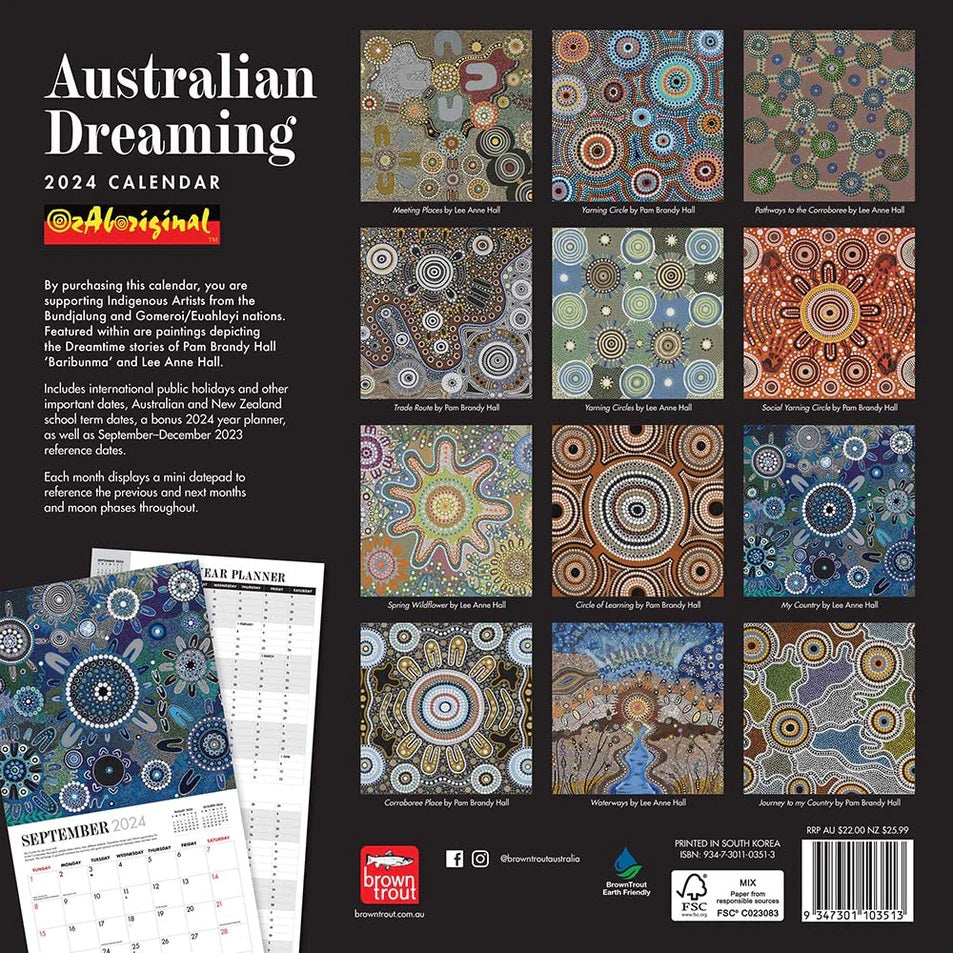 Australian Dreaming 2024 Calendar