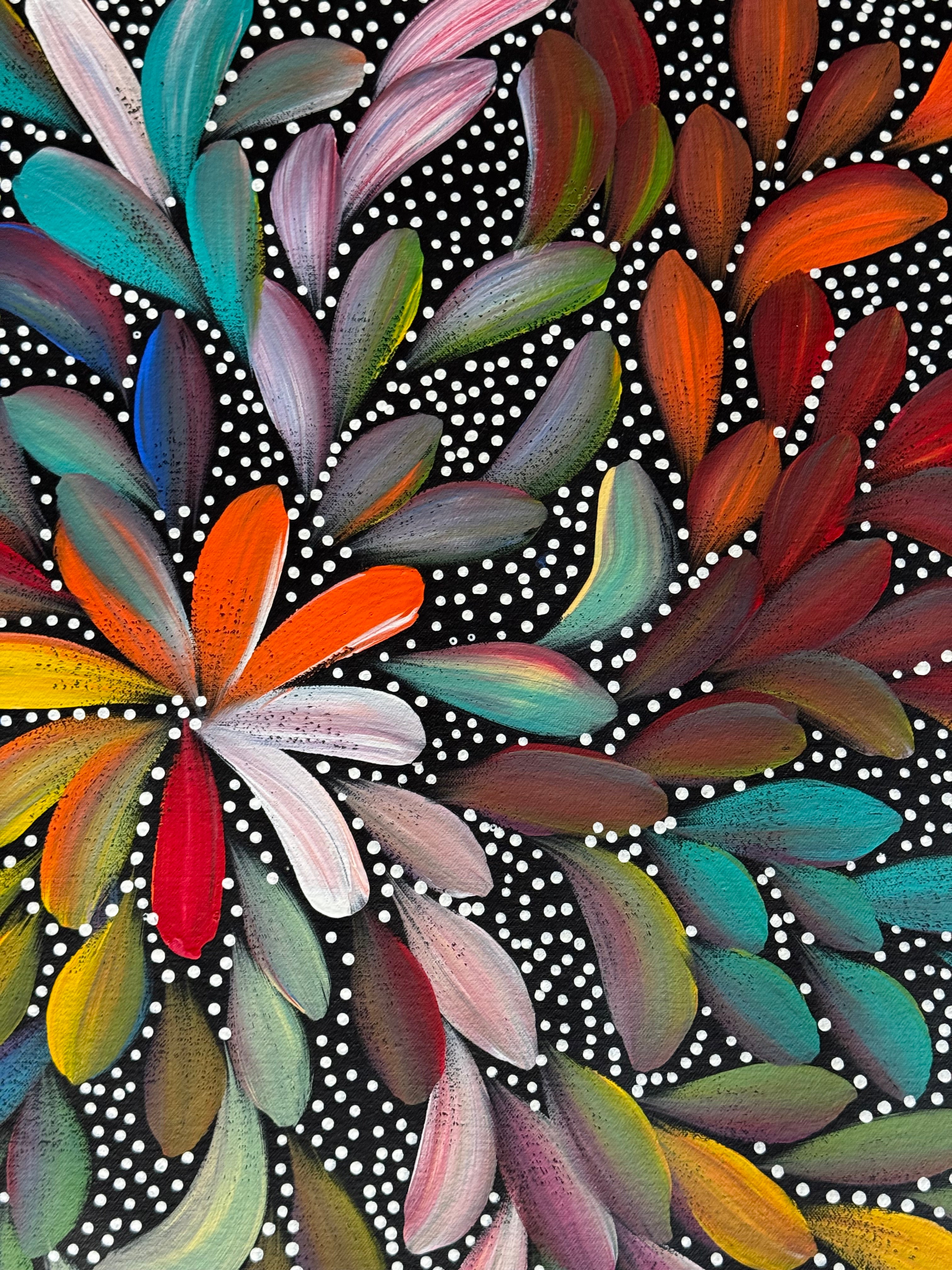 Louise Numina Napananka - Bush Medicine Leaves and Seeds .16-53