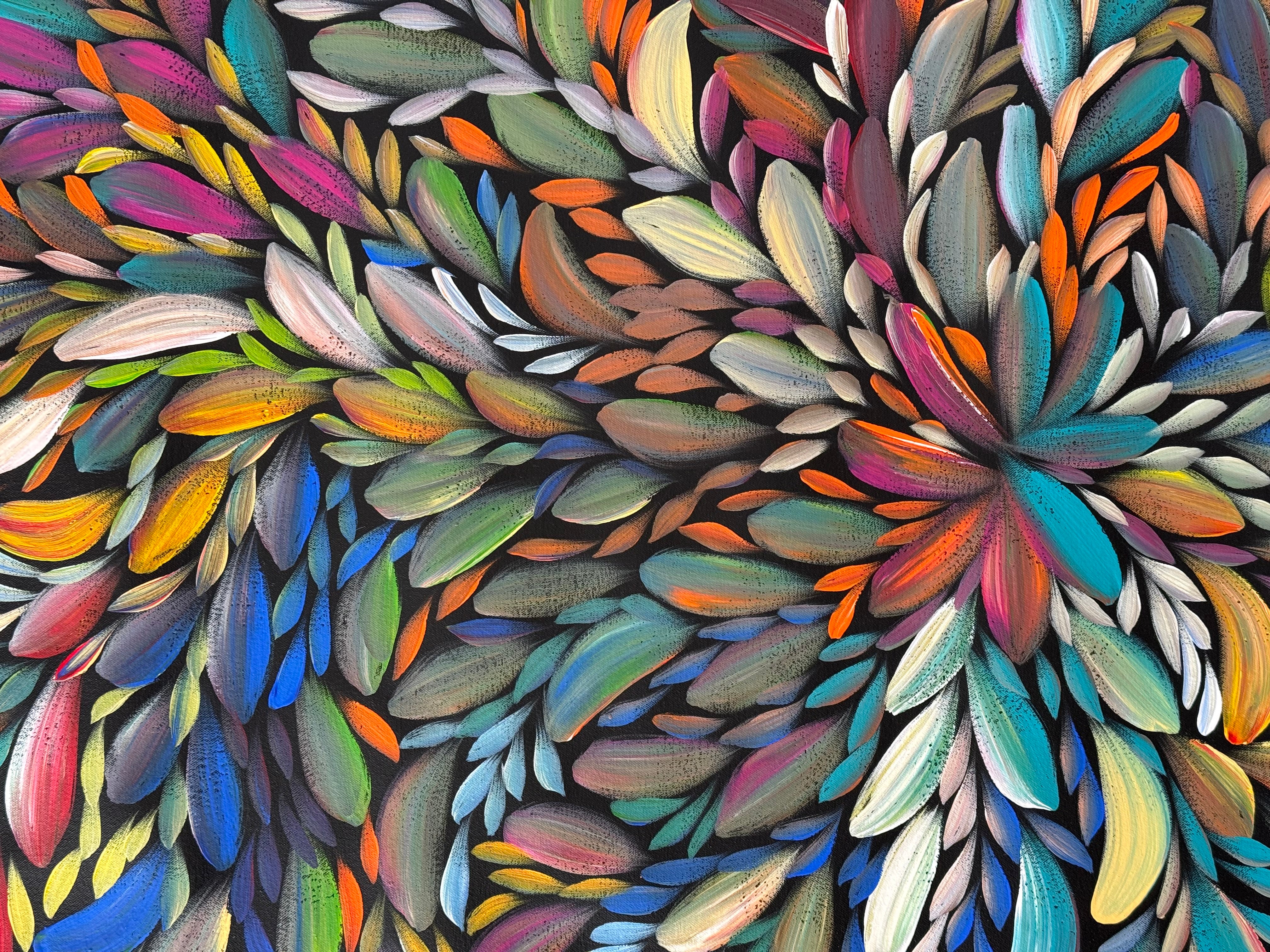 Louise Numina Napananka - Bush Medicine Leaves .16-5