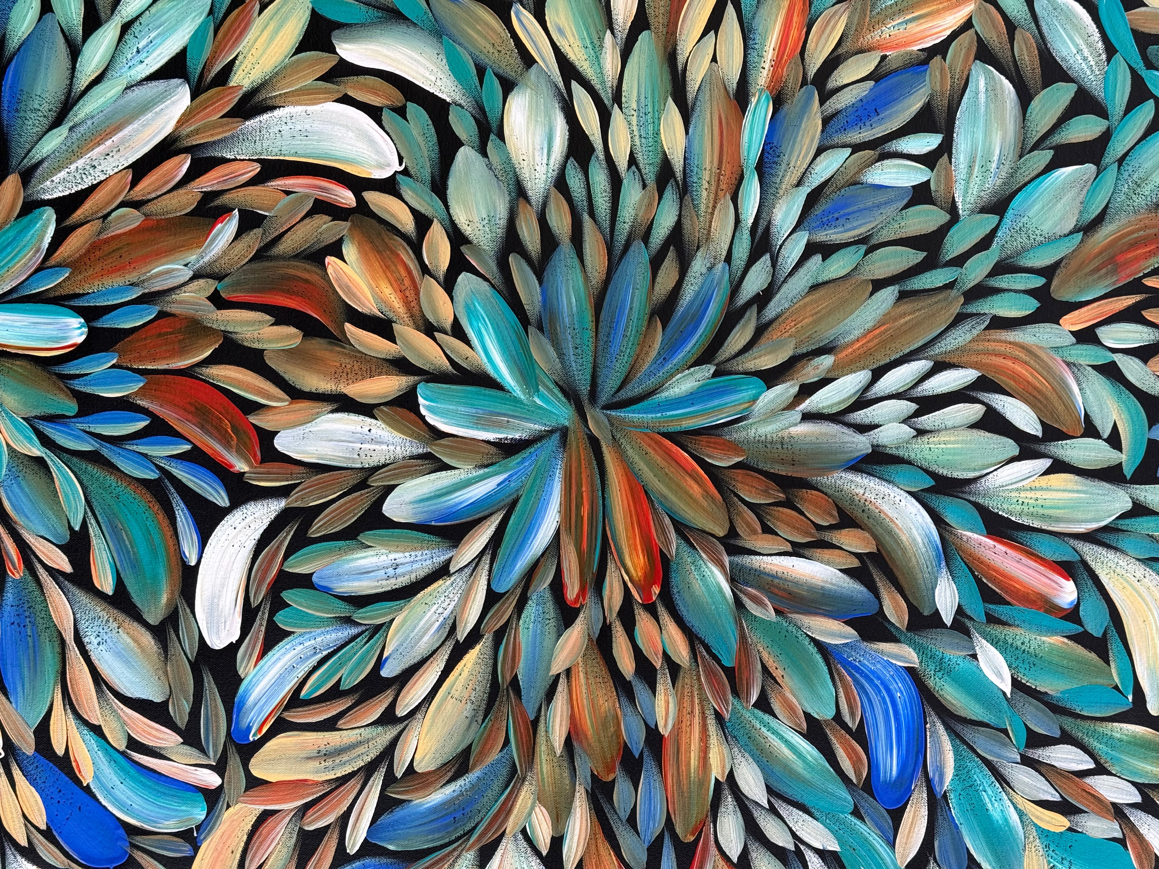 Louise Numina Napananka - Bush Medicine Leaves .49-33