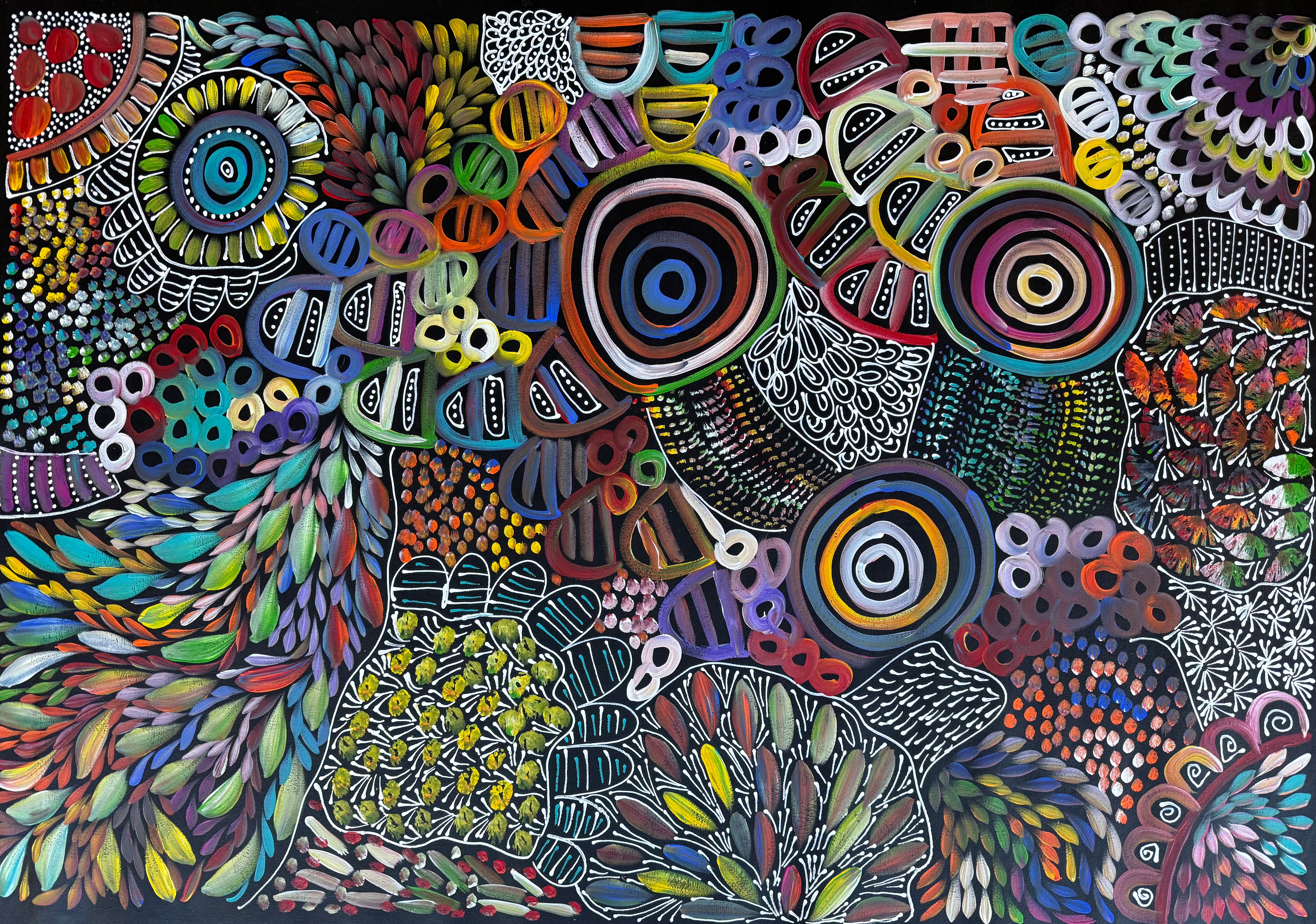 Louise Numina Napananka - Dreamtime .09-25