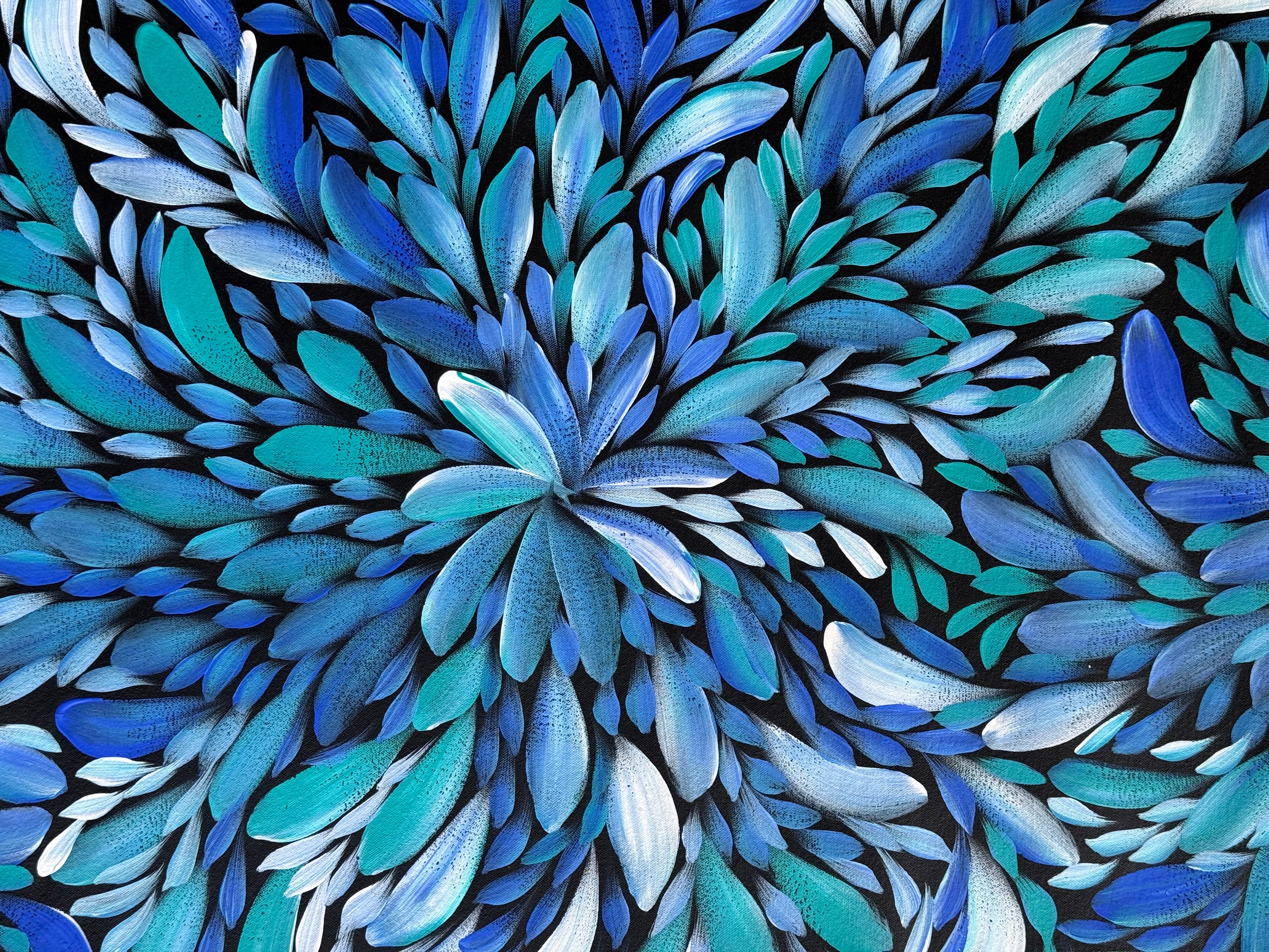 Louise Numina Napananka - Bush Medicine Leaves .09-6