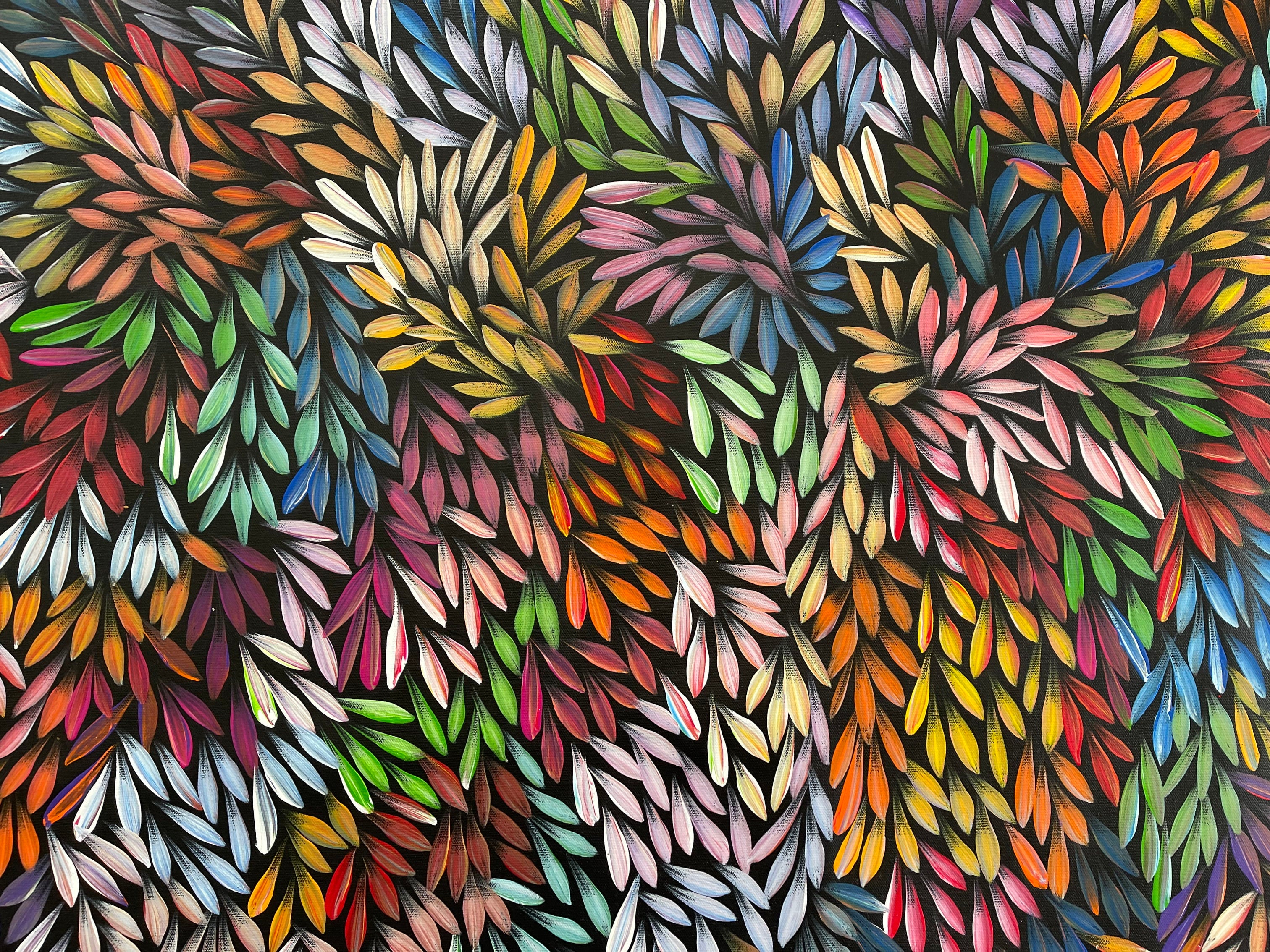 Sharon Numina - Bush Medicine Leaves - 153x95cm .55-26