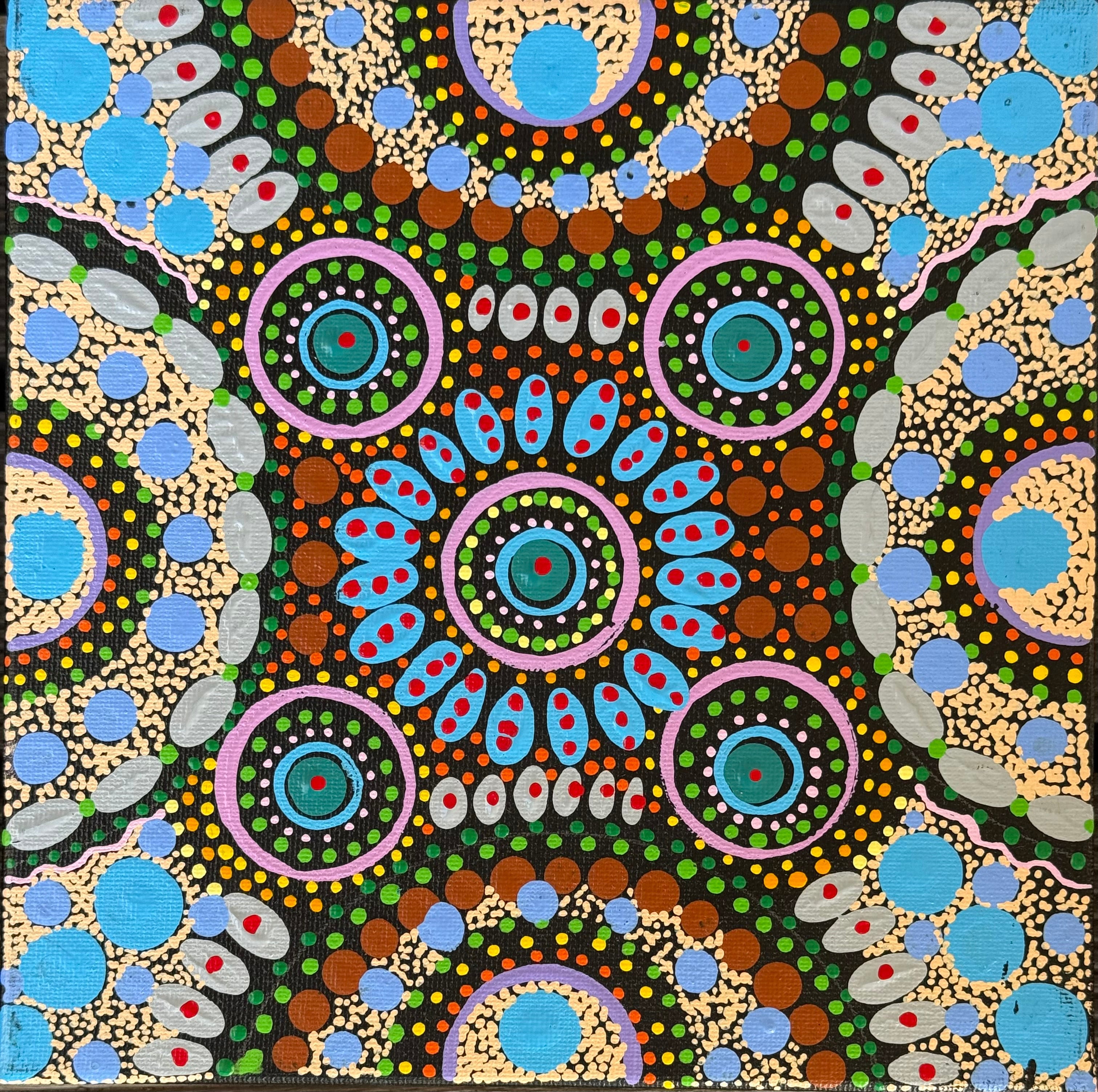 Jilary Lynch - 20 x 20cm Stretched