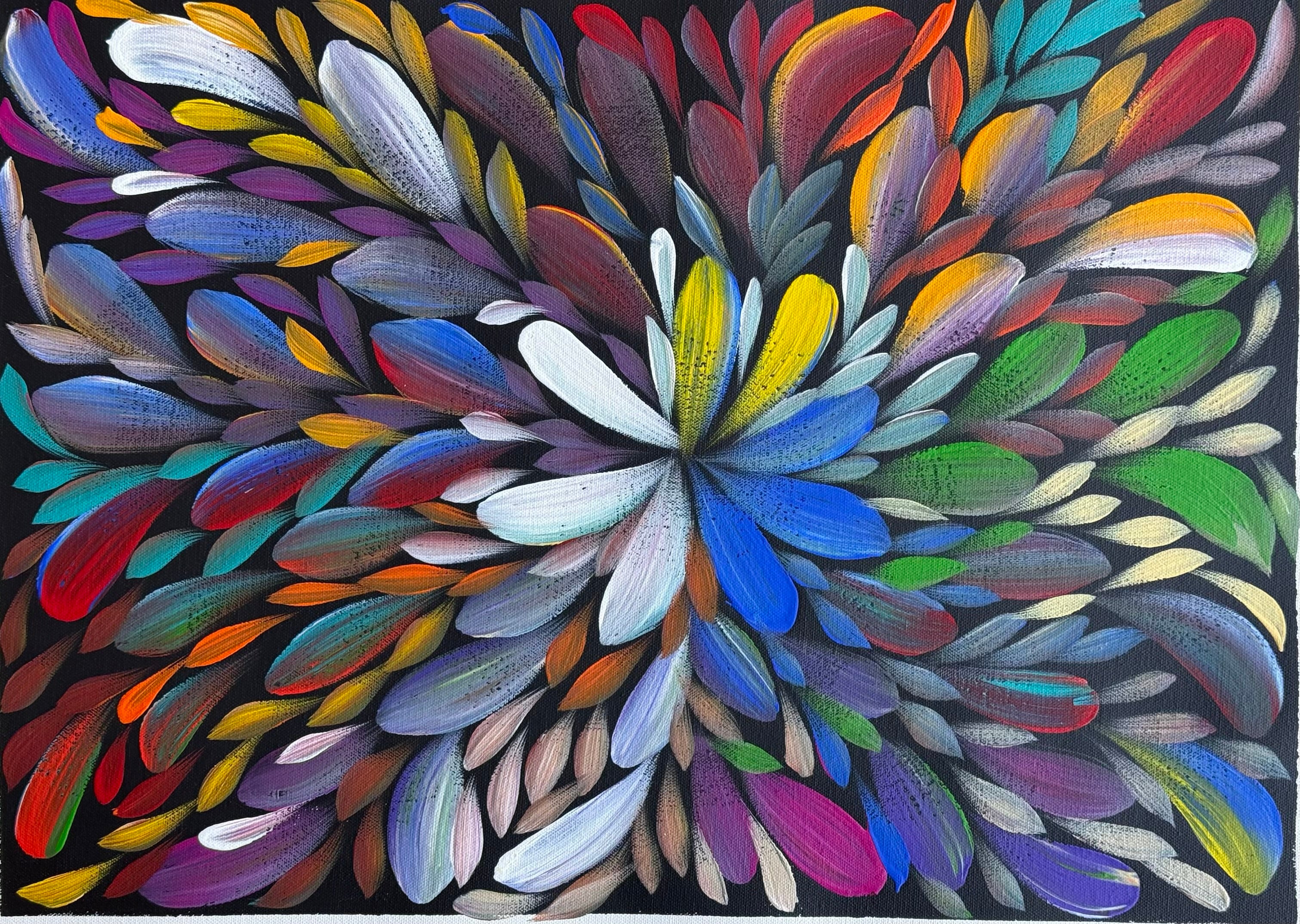 Louise Numina Napananka - Bush Medicine Leaves .57-14