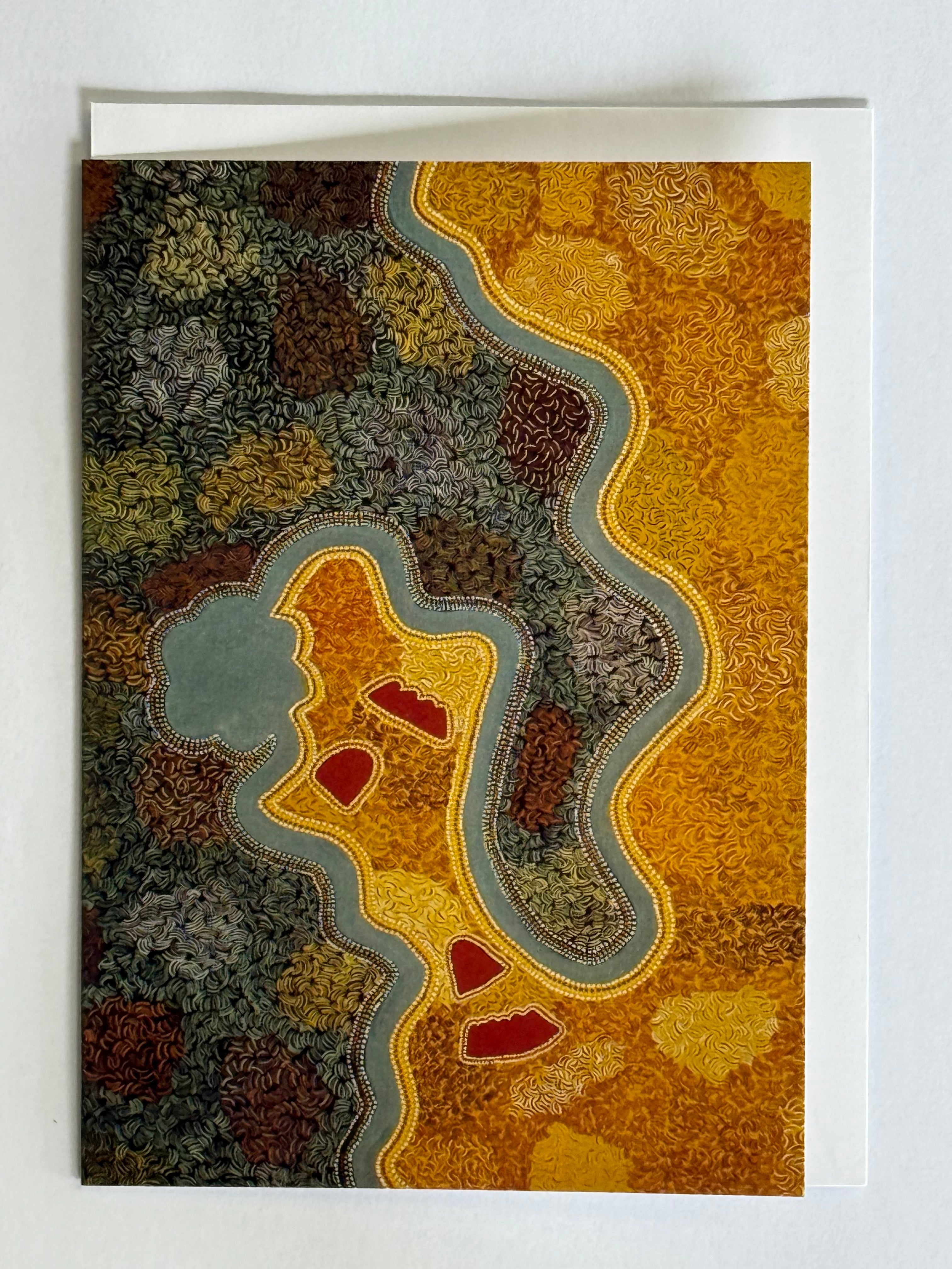Greeting Card - Peggy Griffiths - Warmun Art Centre