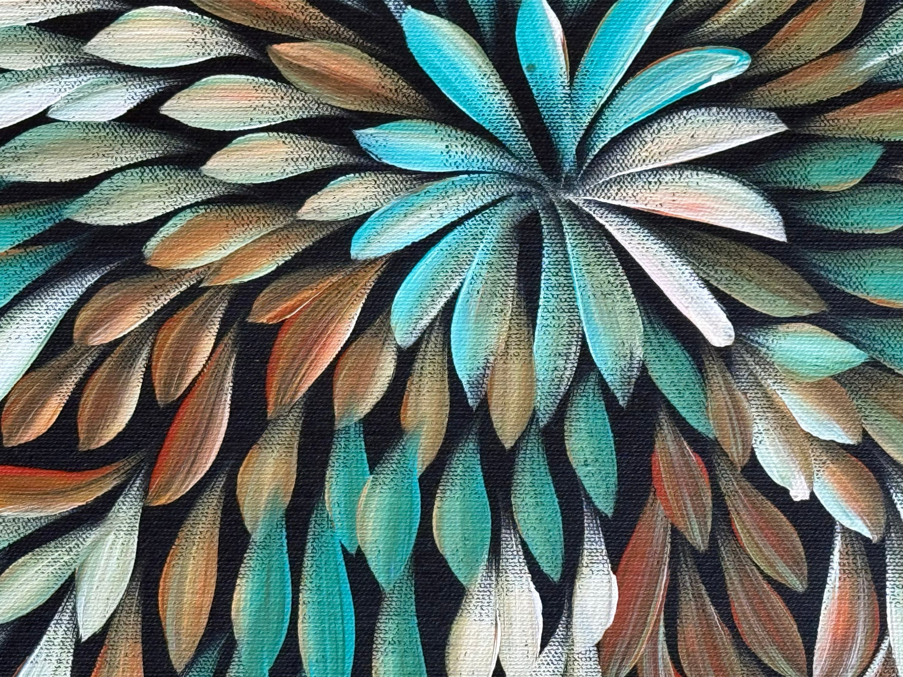 Louise Numina Napananka - Bush Medicine Leaves - 36x51cm .57-69