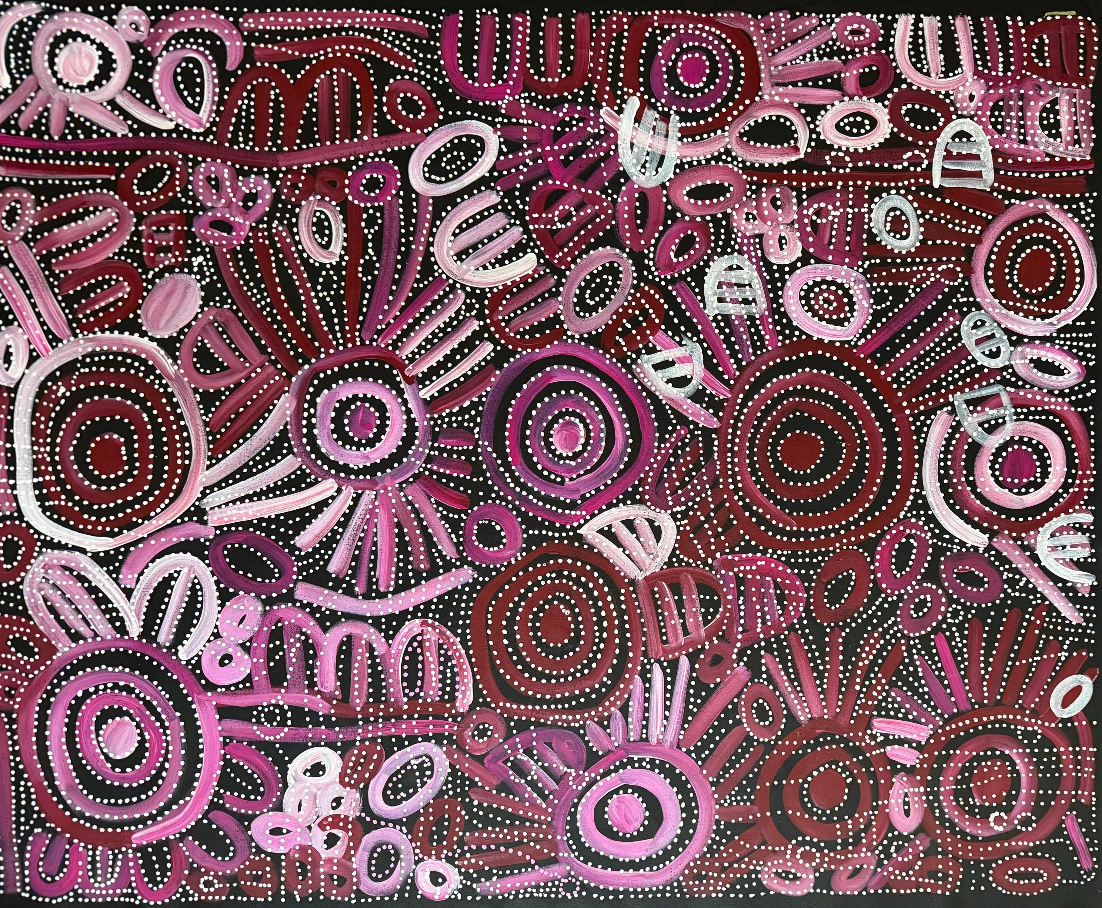 Louise Numina Napananka - Women's Ceremony, Body Paint, Aweleye .49-26