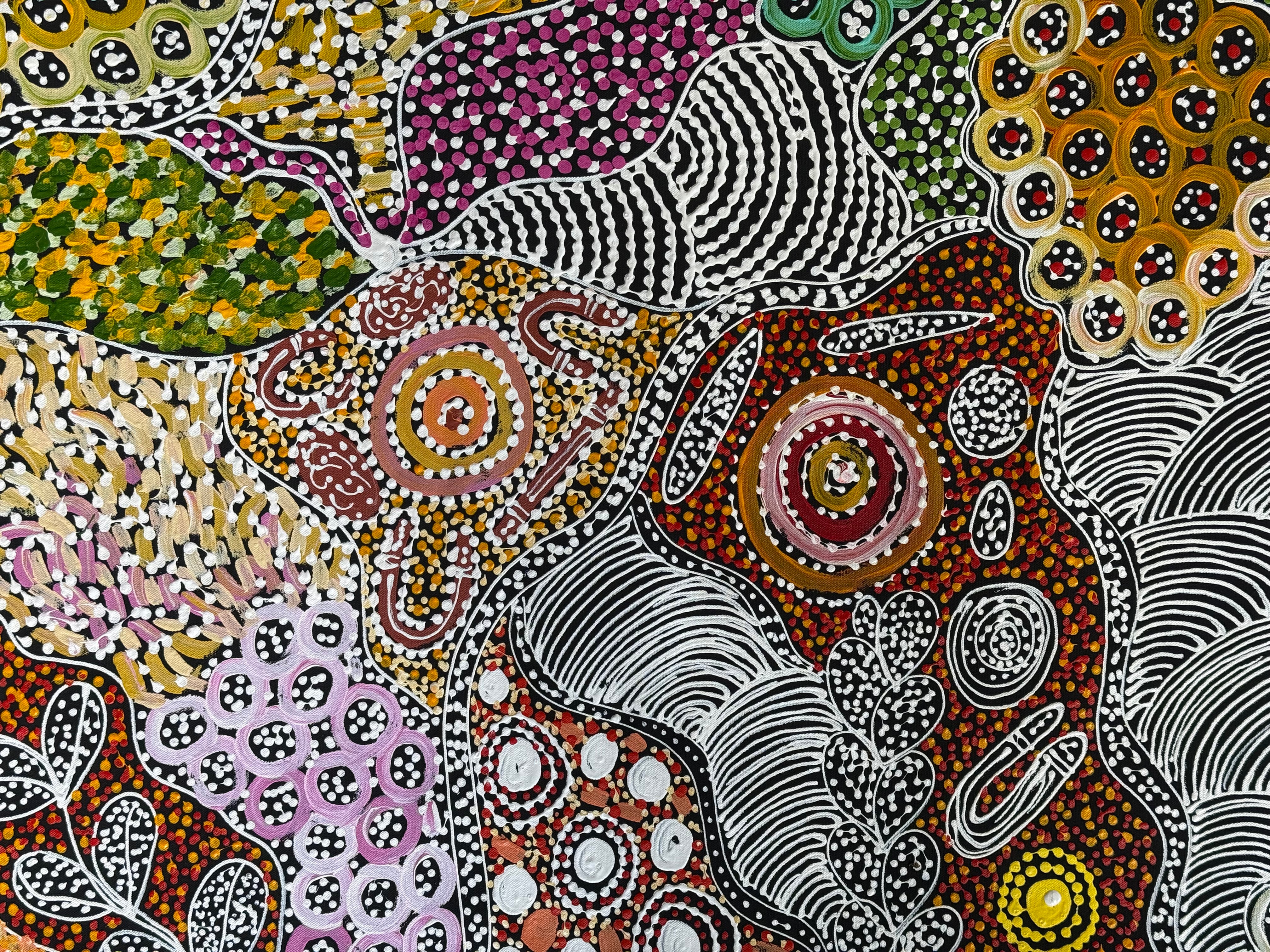 Janet Golder Kngwarreye - My Country .001