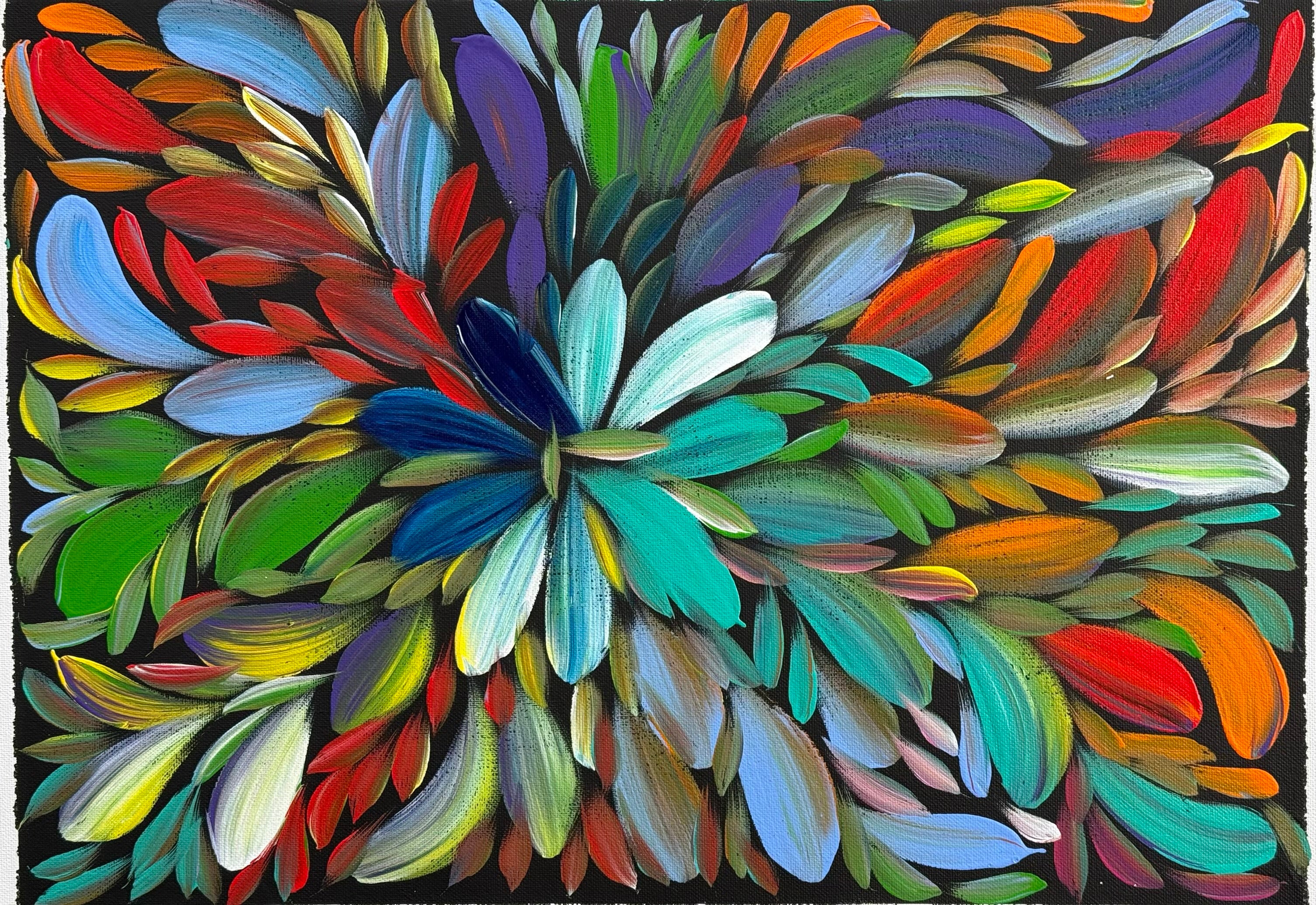 Louise Numina Napananka - Bush Medicine Leaves .24-2