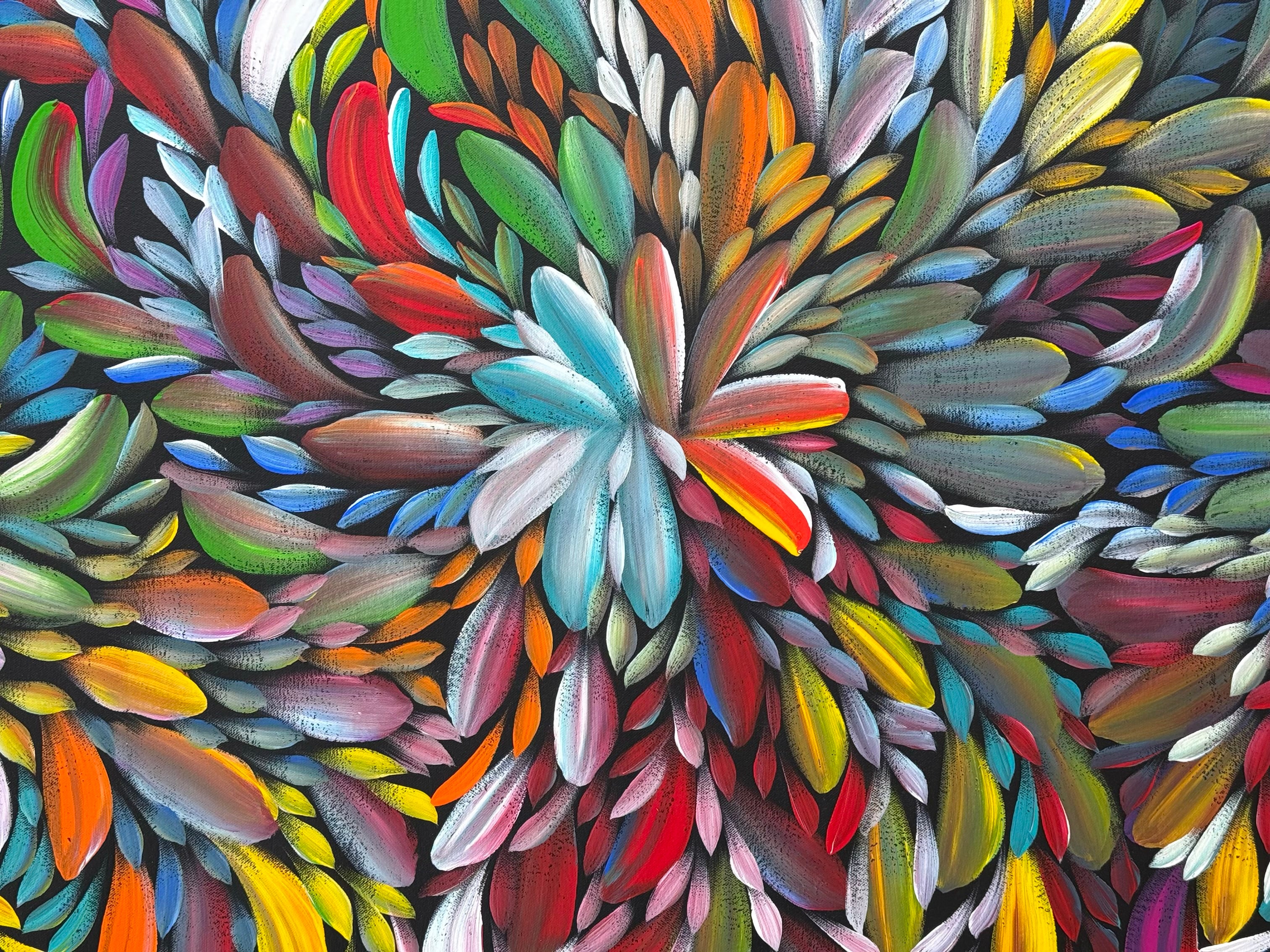 Louise Numina Napananka - Bush Medicine Leaves .42-9