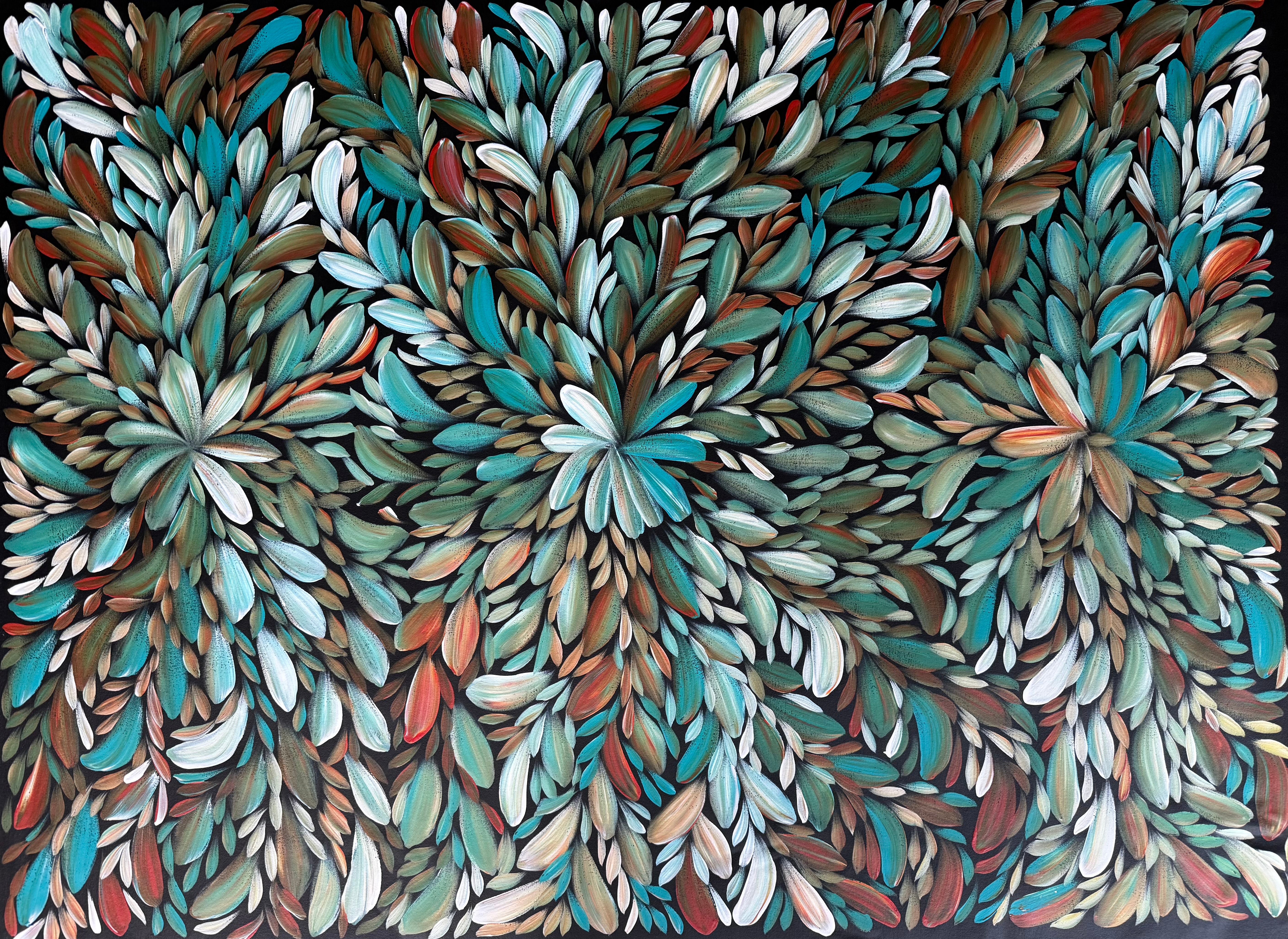 Louise Numina Napananka - Bush Medicine Leaves .16-3