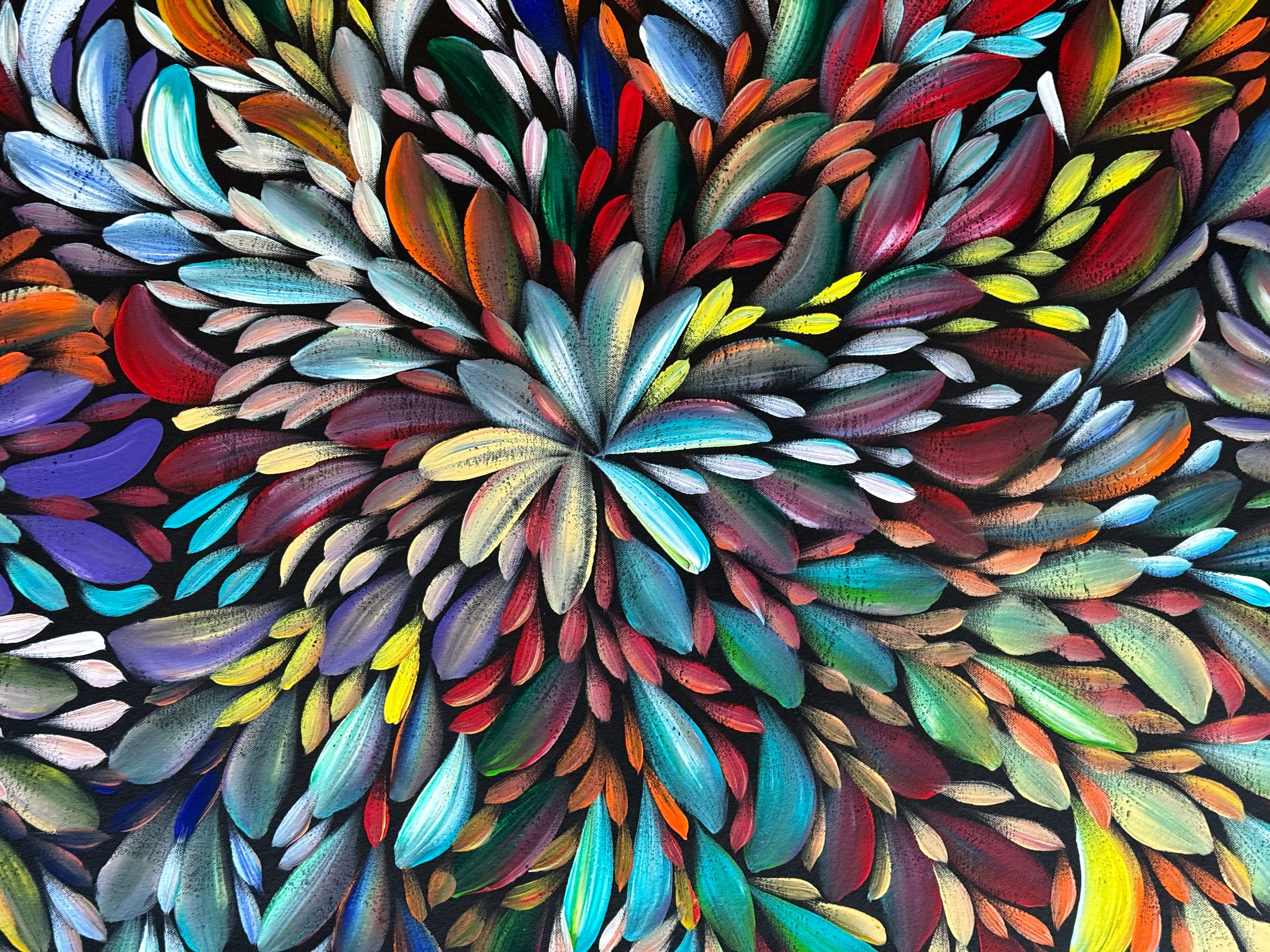Louise Numina Napananka - Bush Medicine Leaves .26-18