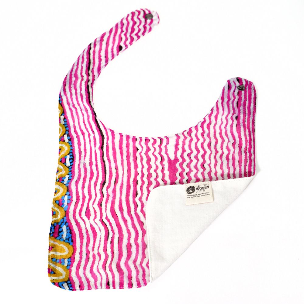 Organic Cotton Bib - Rama Kaltu-Kaltu Sampson