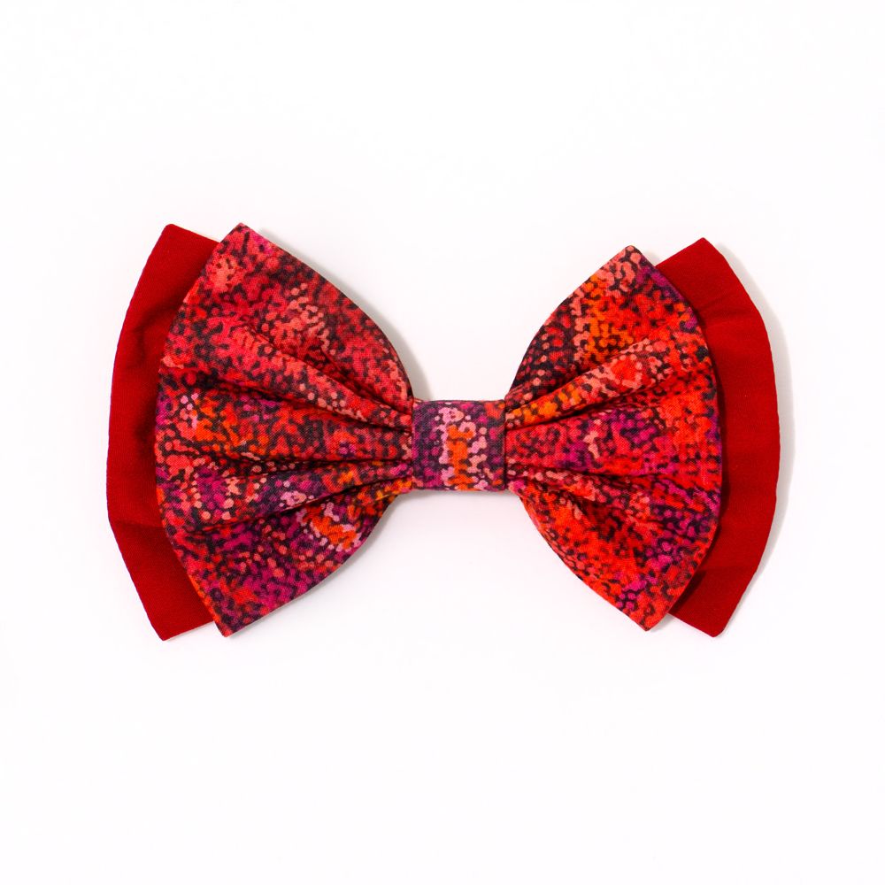 Bow Hair Clip - Andrea Adamson - Red
