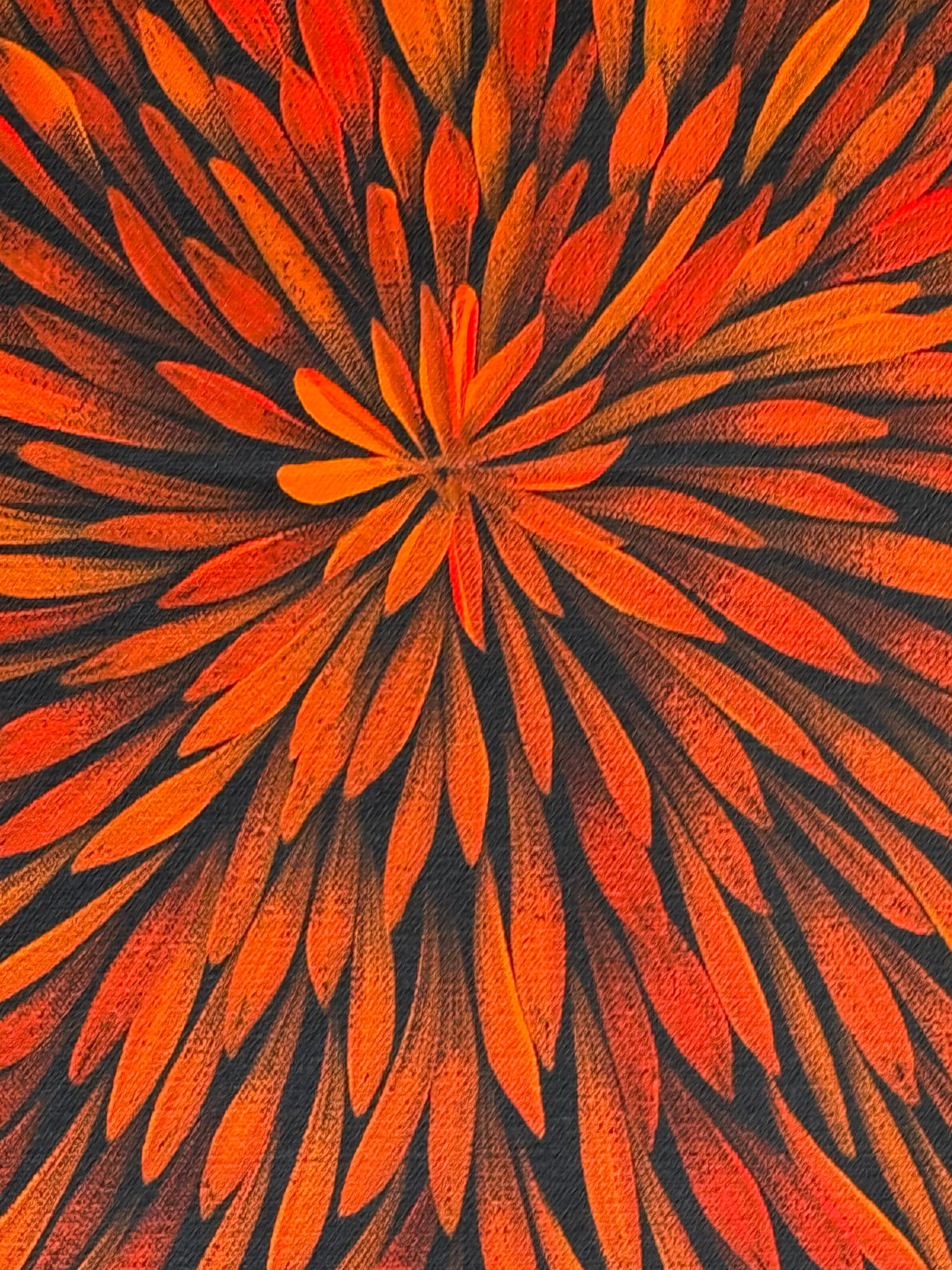 Sharon Numina - Bush Medicine Leaves - 97x95cm .02-3