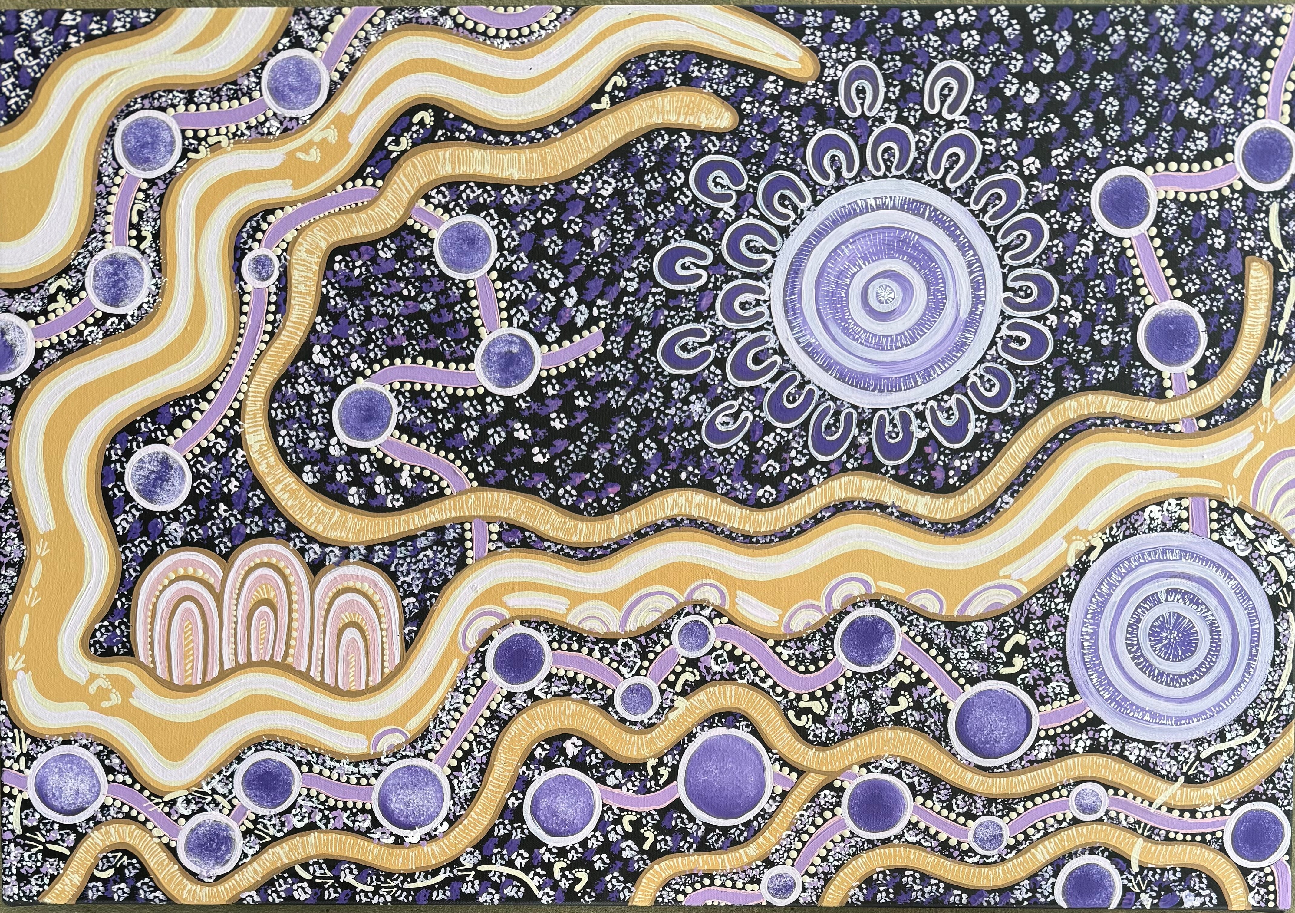 Deidre Burgoyne Rosier - Family Gatherings .18-12 *pre-stretched*