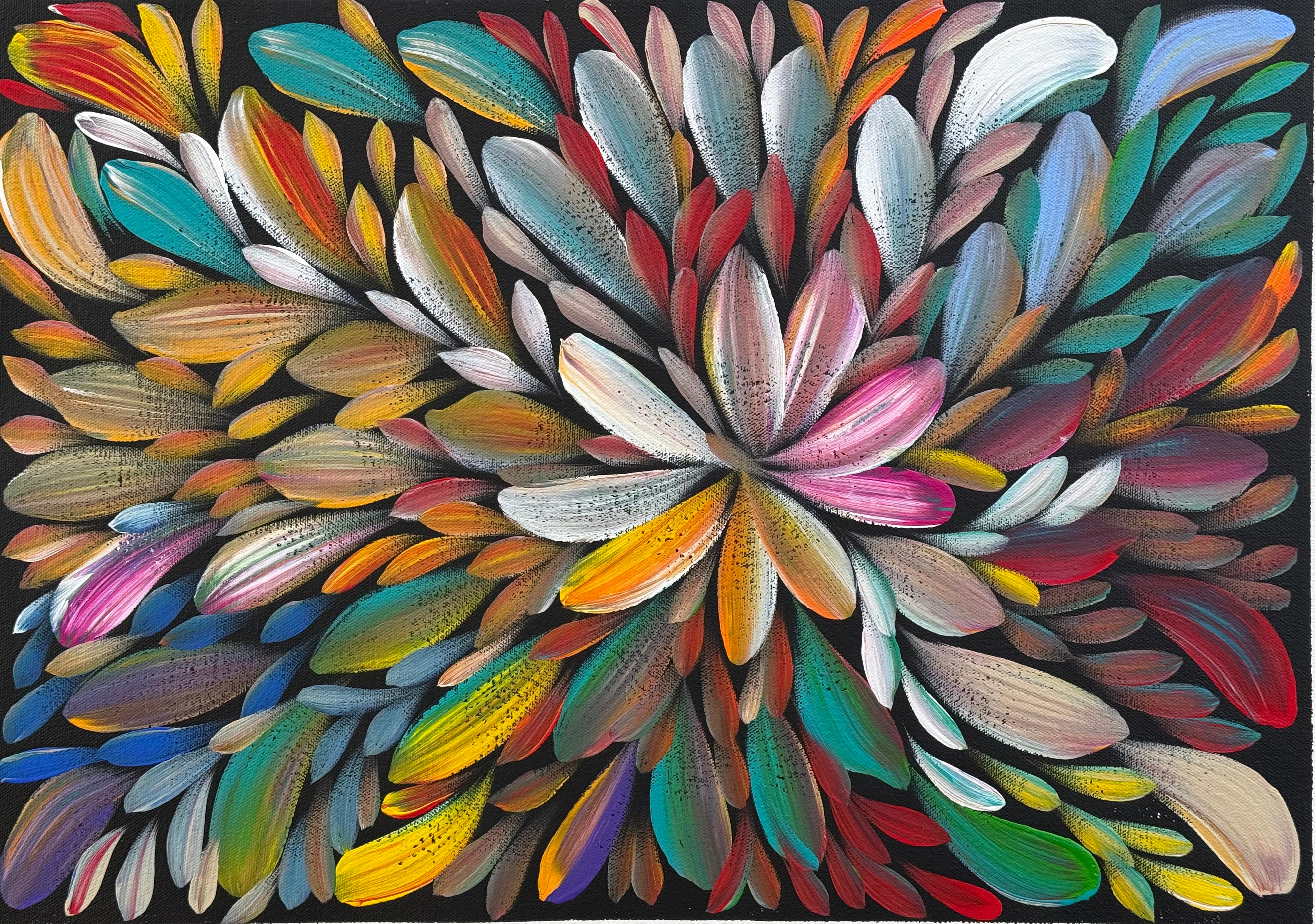 Louise Numina Napananka - Bush Medicine Leaves .57-15