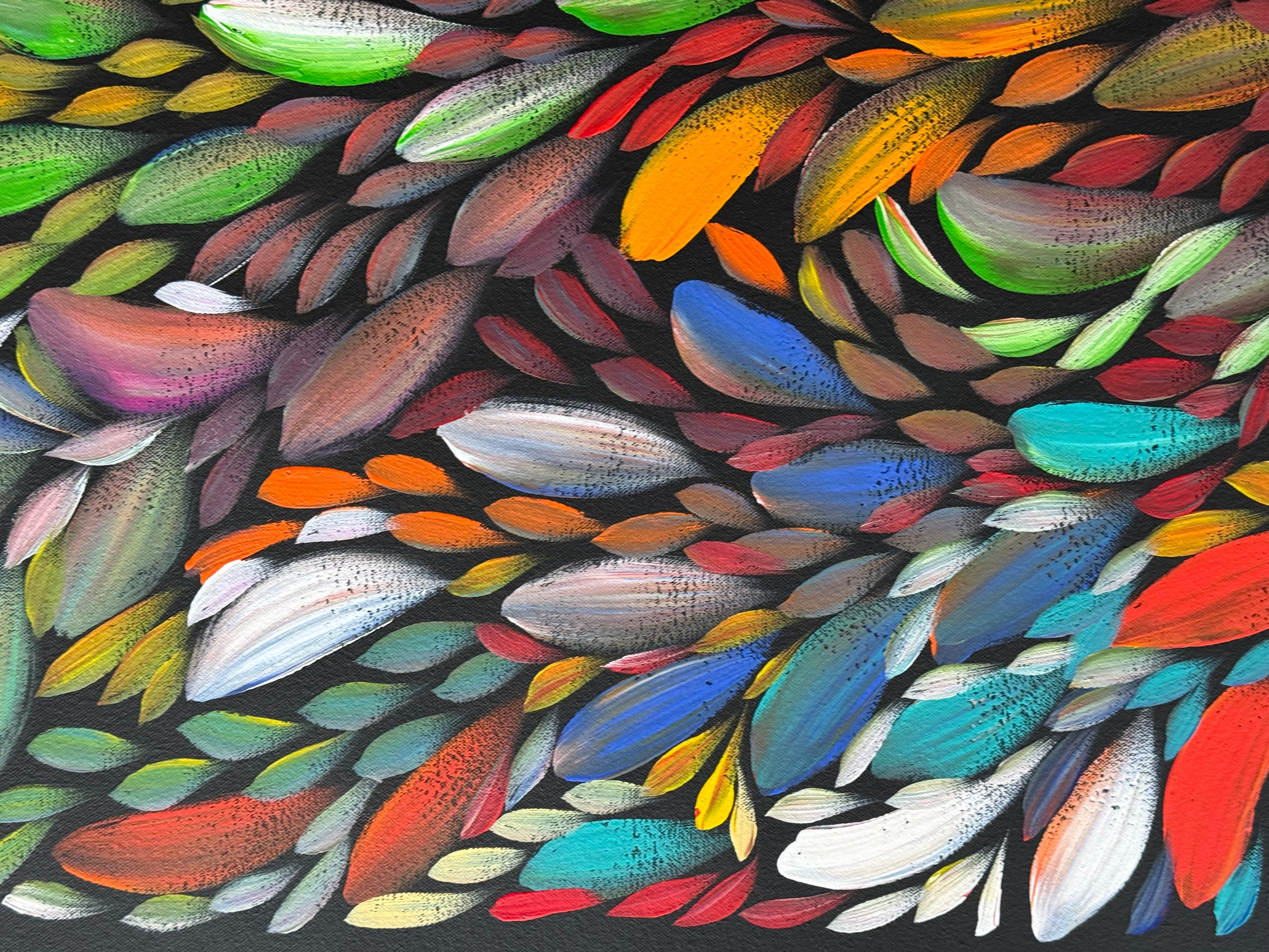 Louise Numina Napananka - Bush Medicine Leaves .25-8