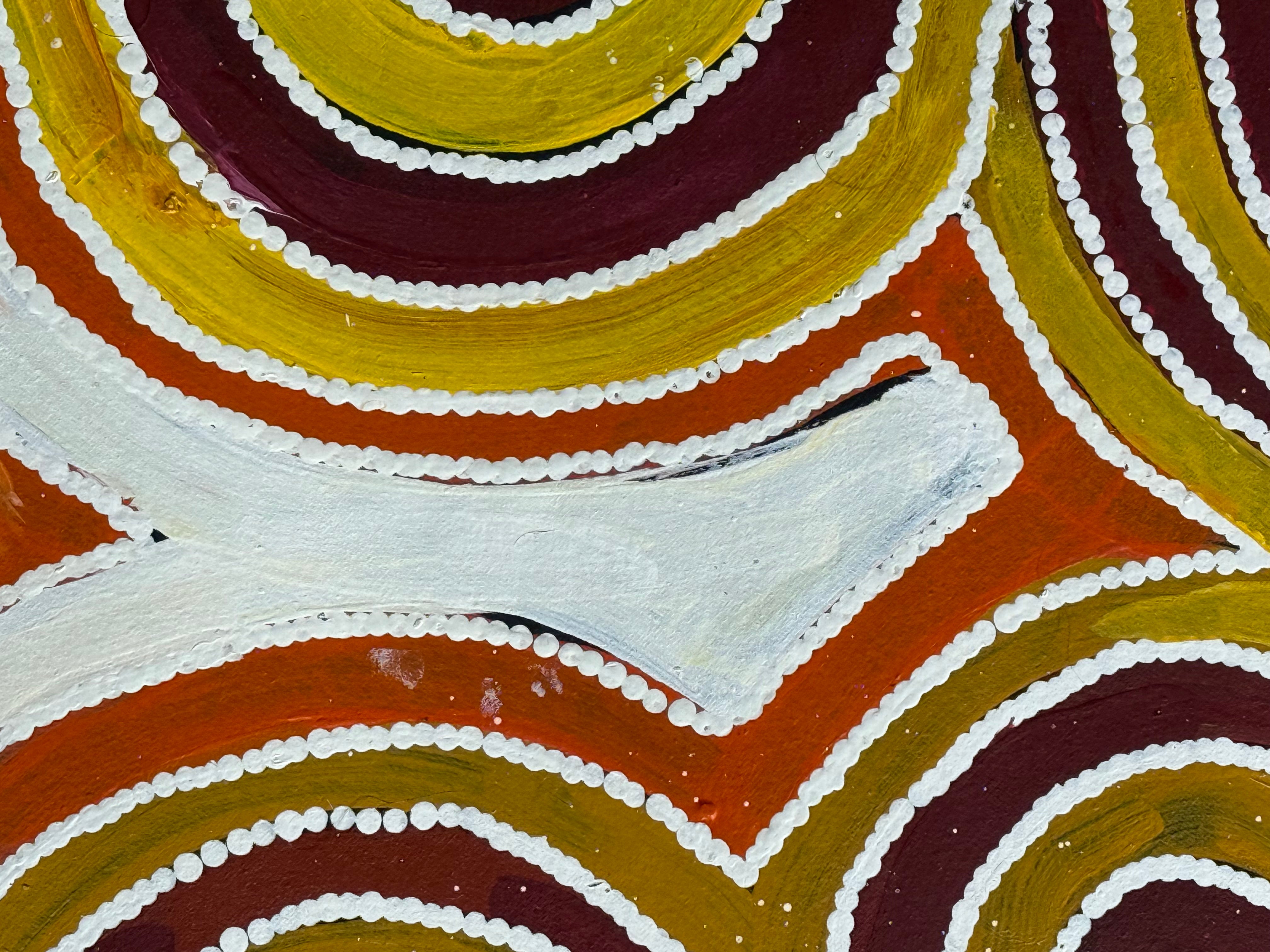 Barbara Pananka - Women's Body Painting for Ceremonies in Central Australia NT .81-1