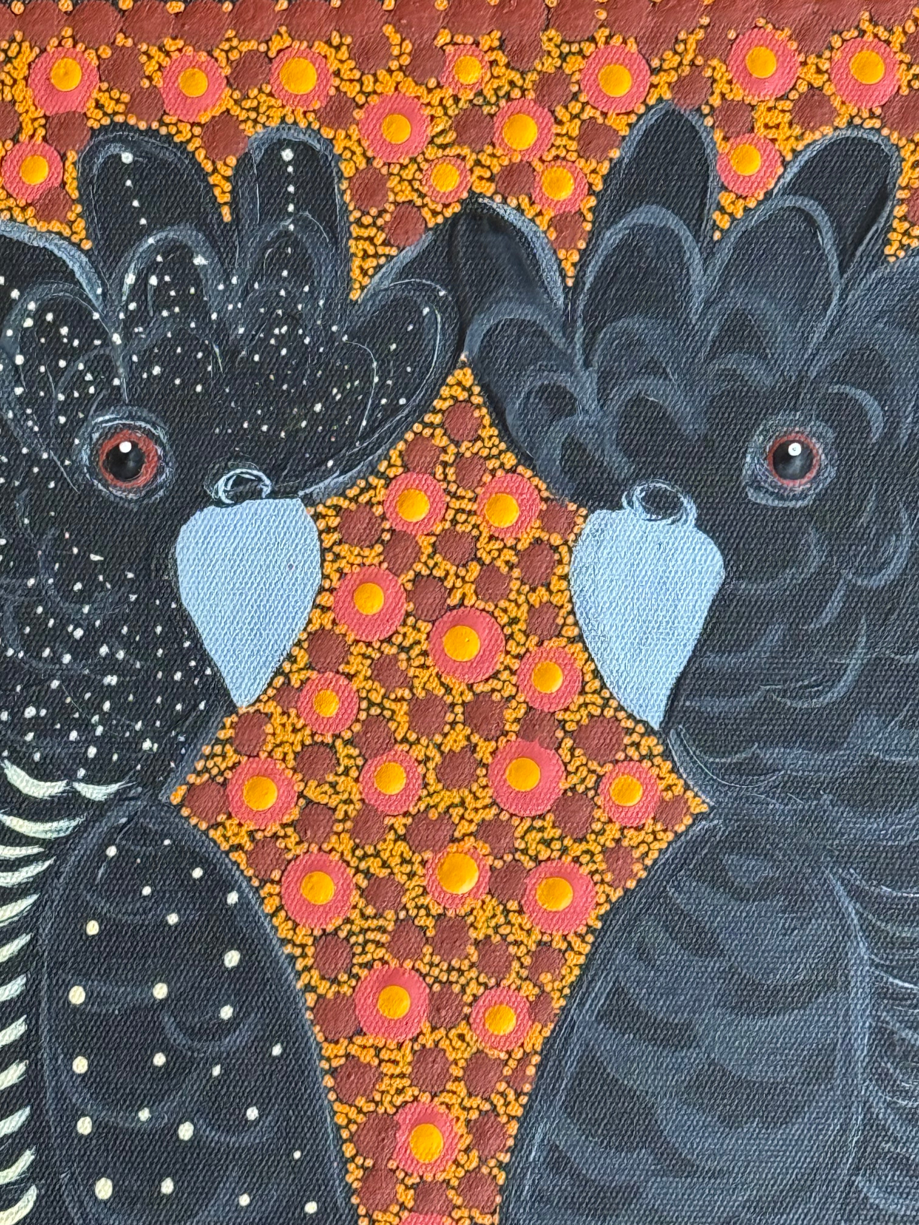 Kathleen Buzzacott - Redtail Black Cockatoos .17-1