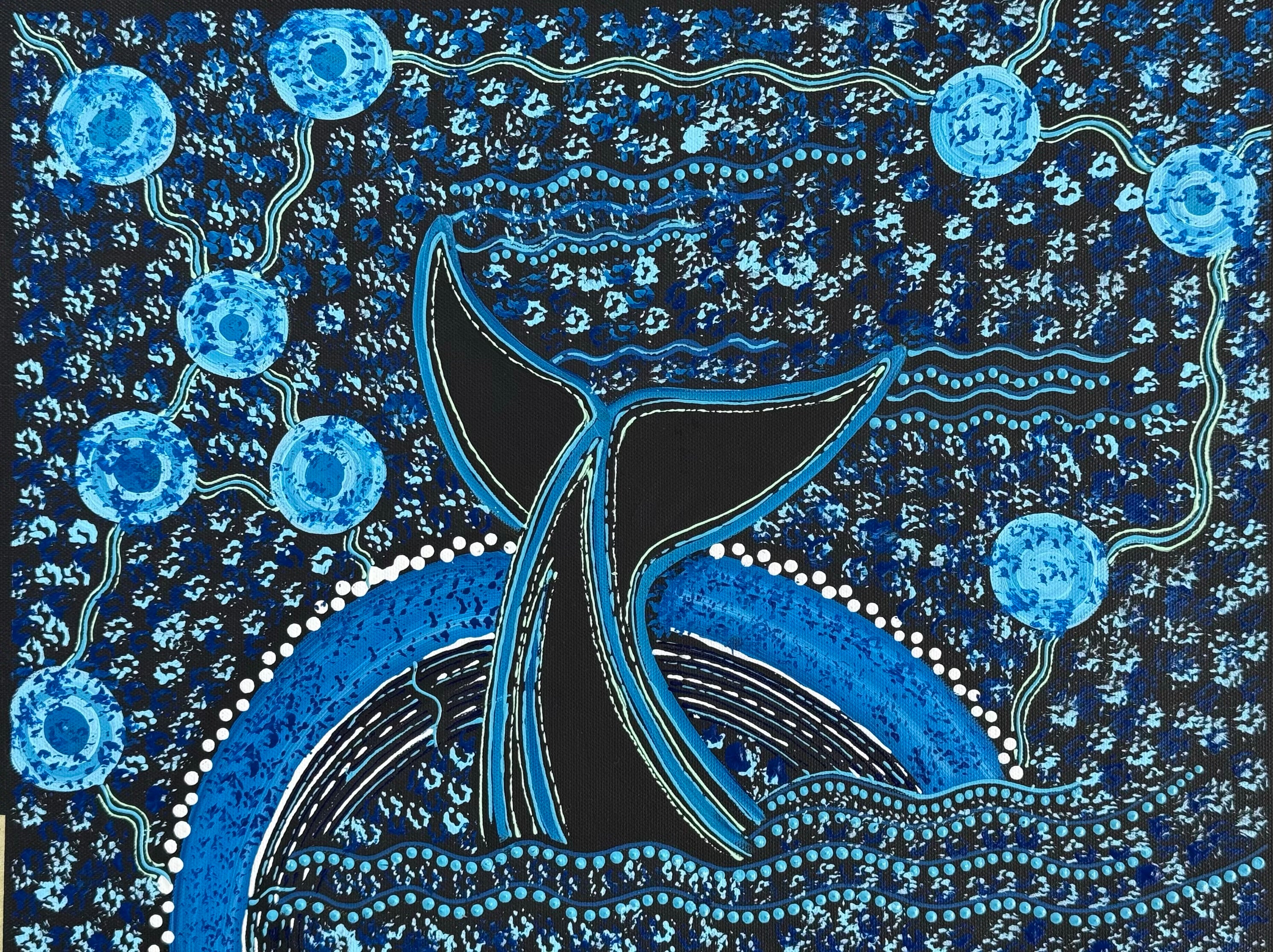 Deidre Burgoyne Rosier - Whale Dreaming .62-13