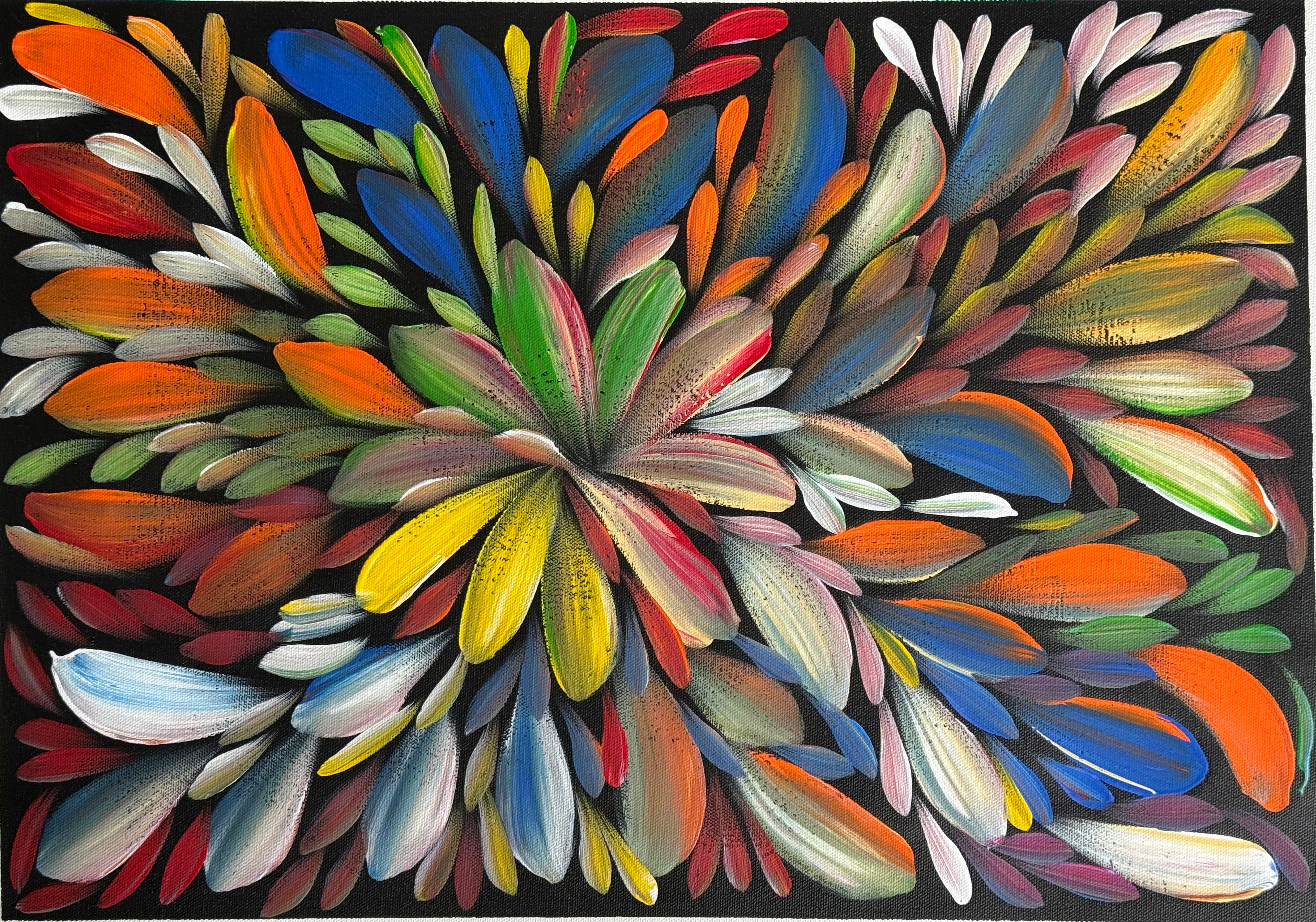 Louise Numina Napananka - Bush Medicine Leaves .16-24