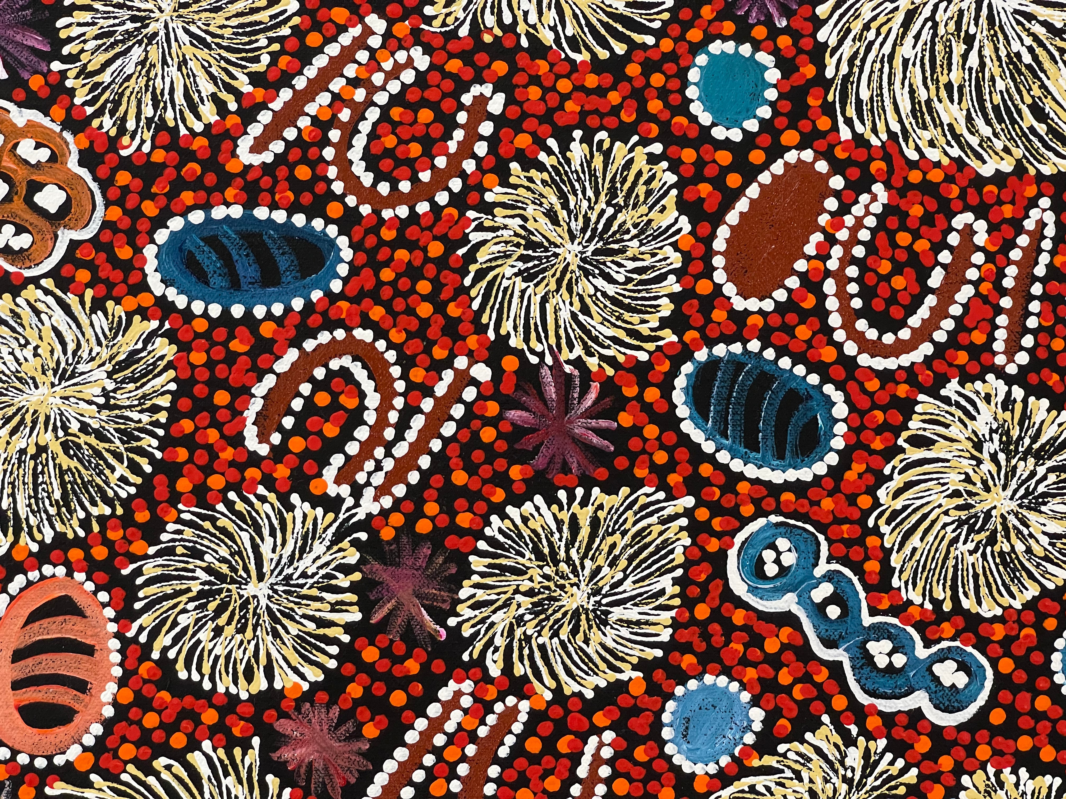 Lanita Numina - Women Collecting Bush Tucker - 35x66cm .52-2