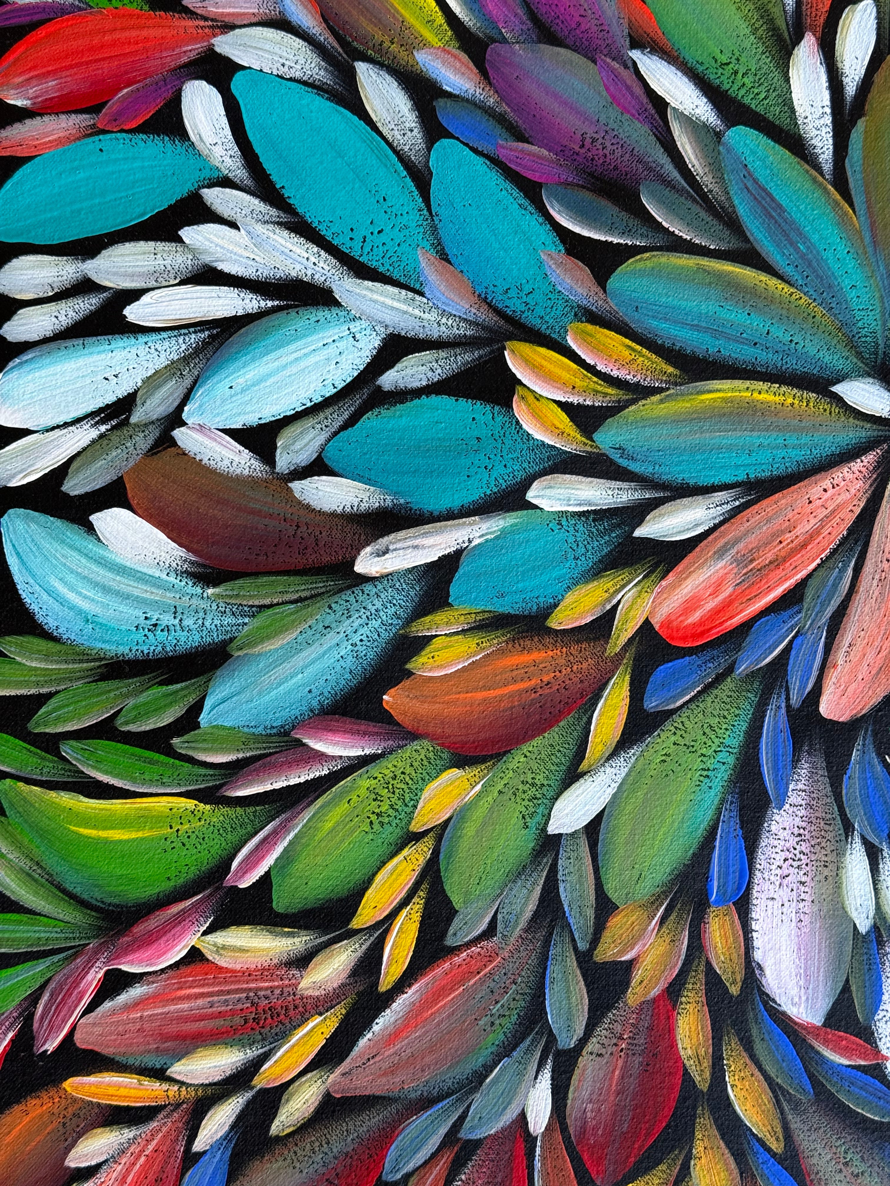 Louise Numina Napananka - Bush Medicine Leaves  .16-42