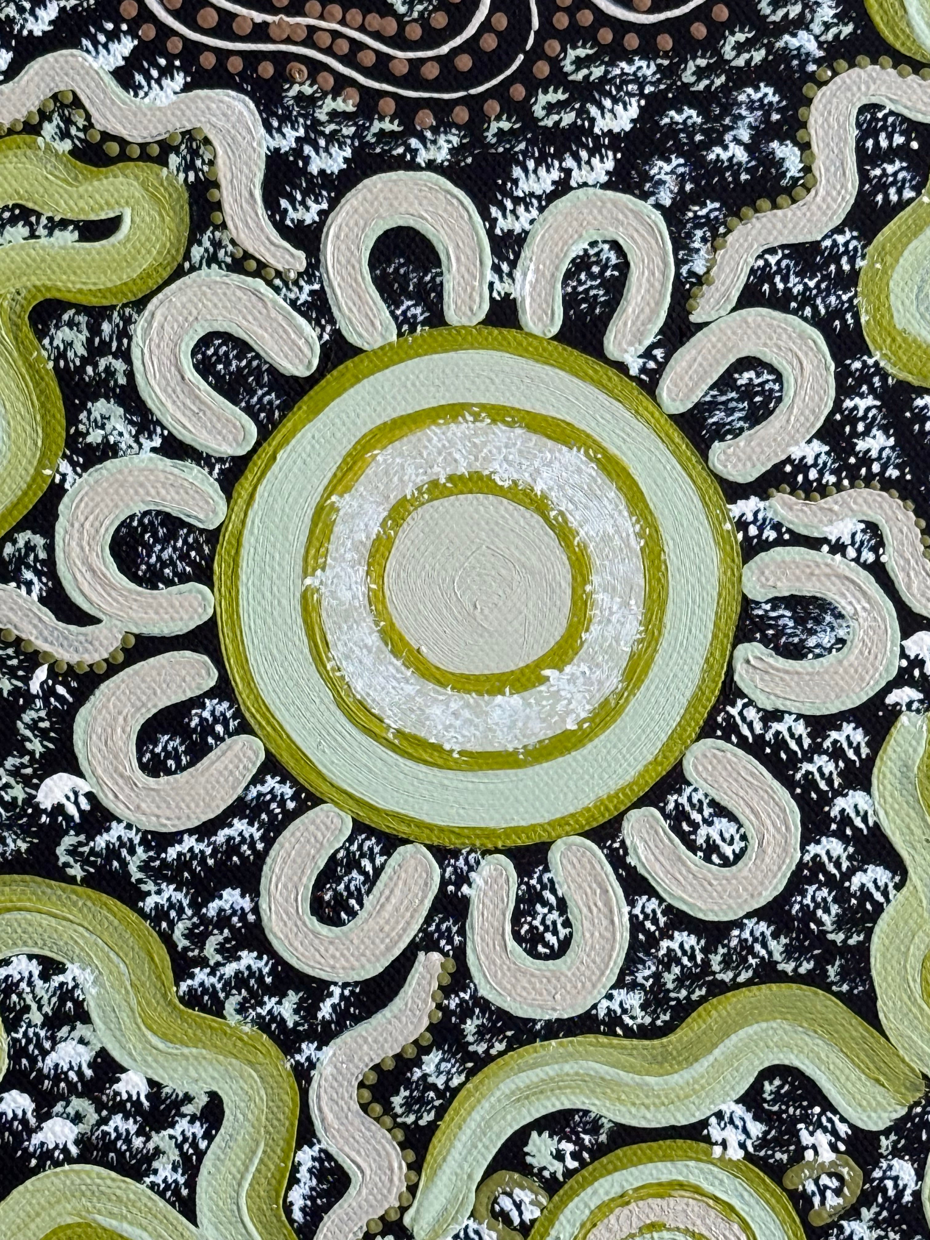 Deidre Burgoyne Rosier - Gathering on the Lands *pre-stretched* .18-1