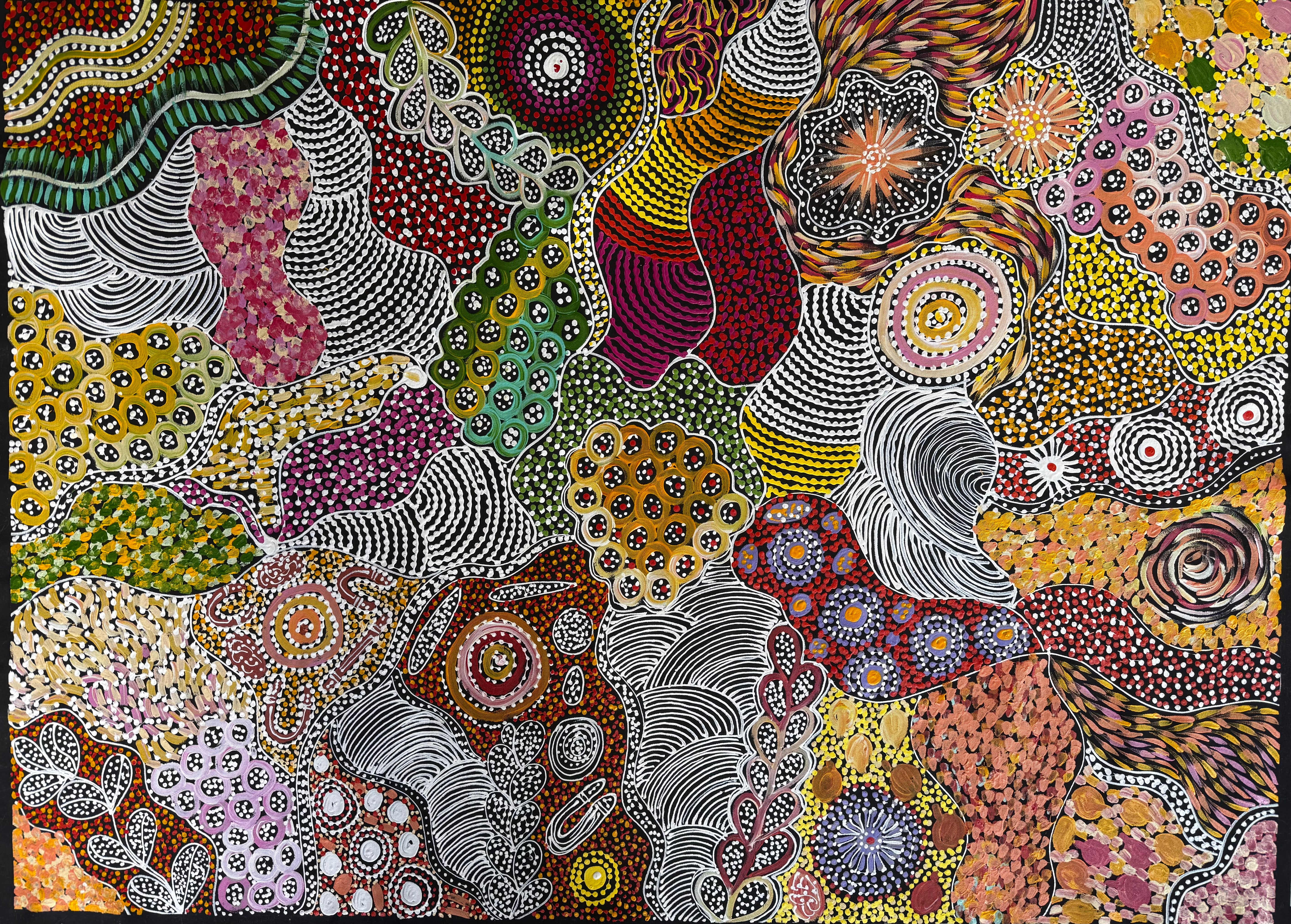 Janet Golder Kngwarreye - My Country .001