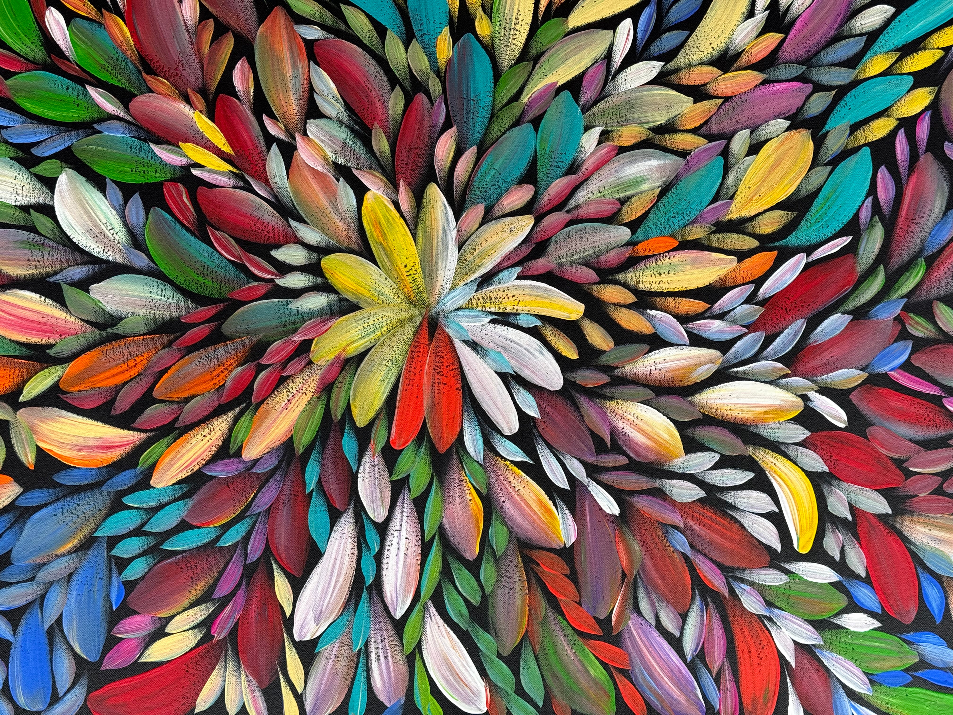 Louise Numina Napananka - Bush Medicine Leaves .21-9