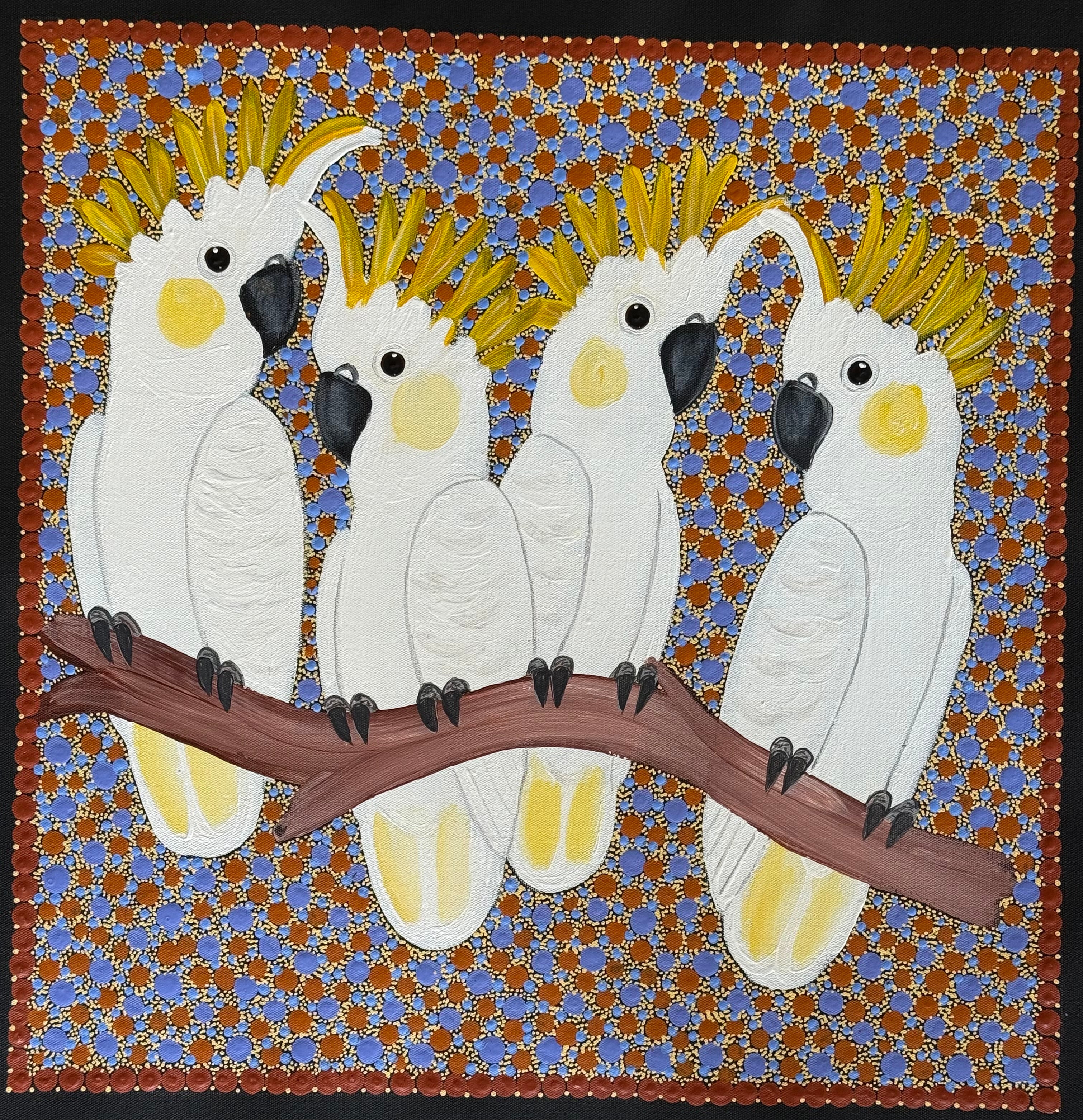 Kathleen Buzzacott - Sulphur Crested Cockatoos .17-11