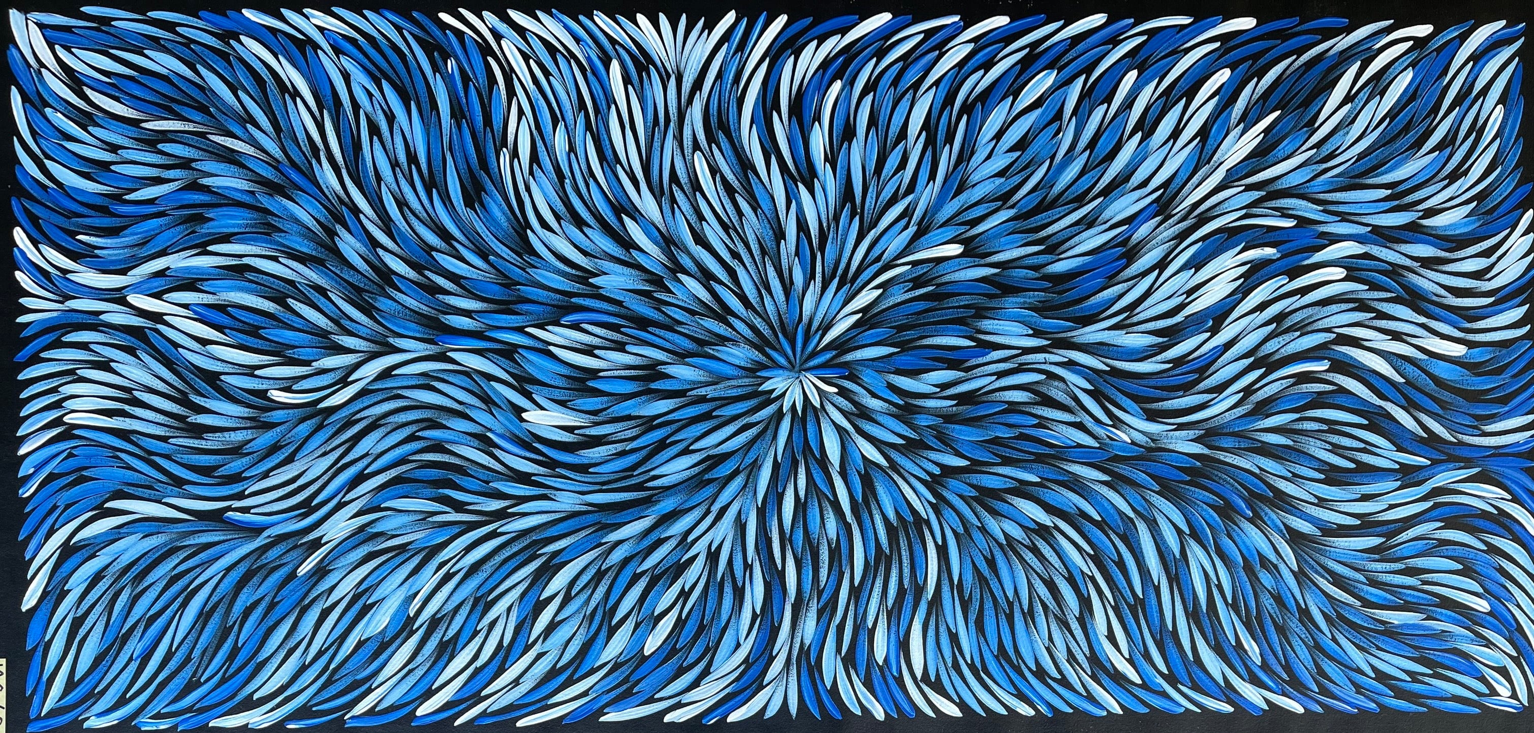 Sharon Numina - Bush Medicine Leaves - 128x60cm .92-11