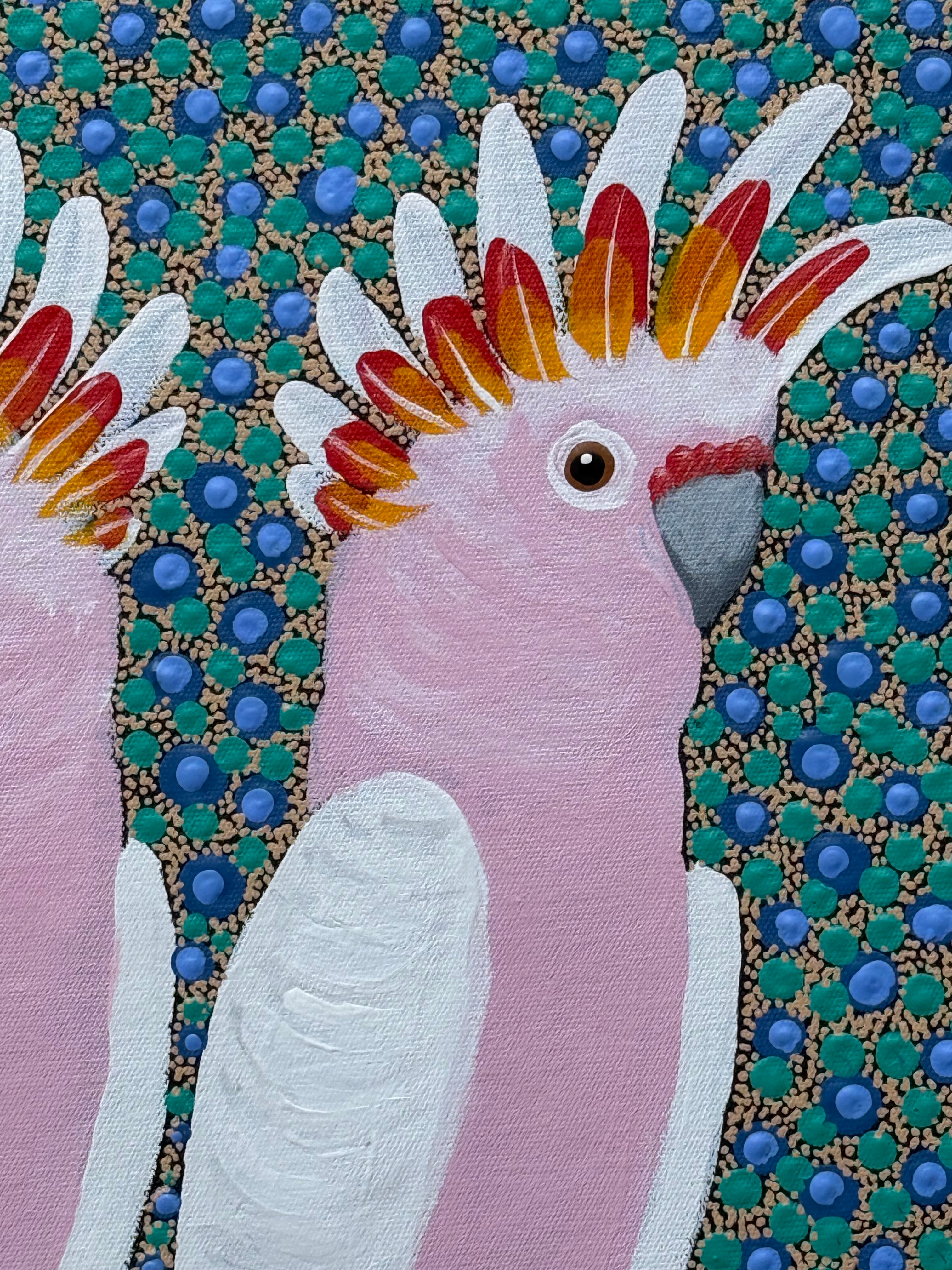 Kathleen Buzzacott - Major Mitchell's Cockatoos .88-14