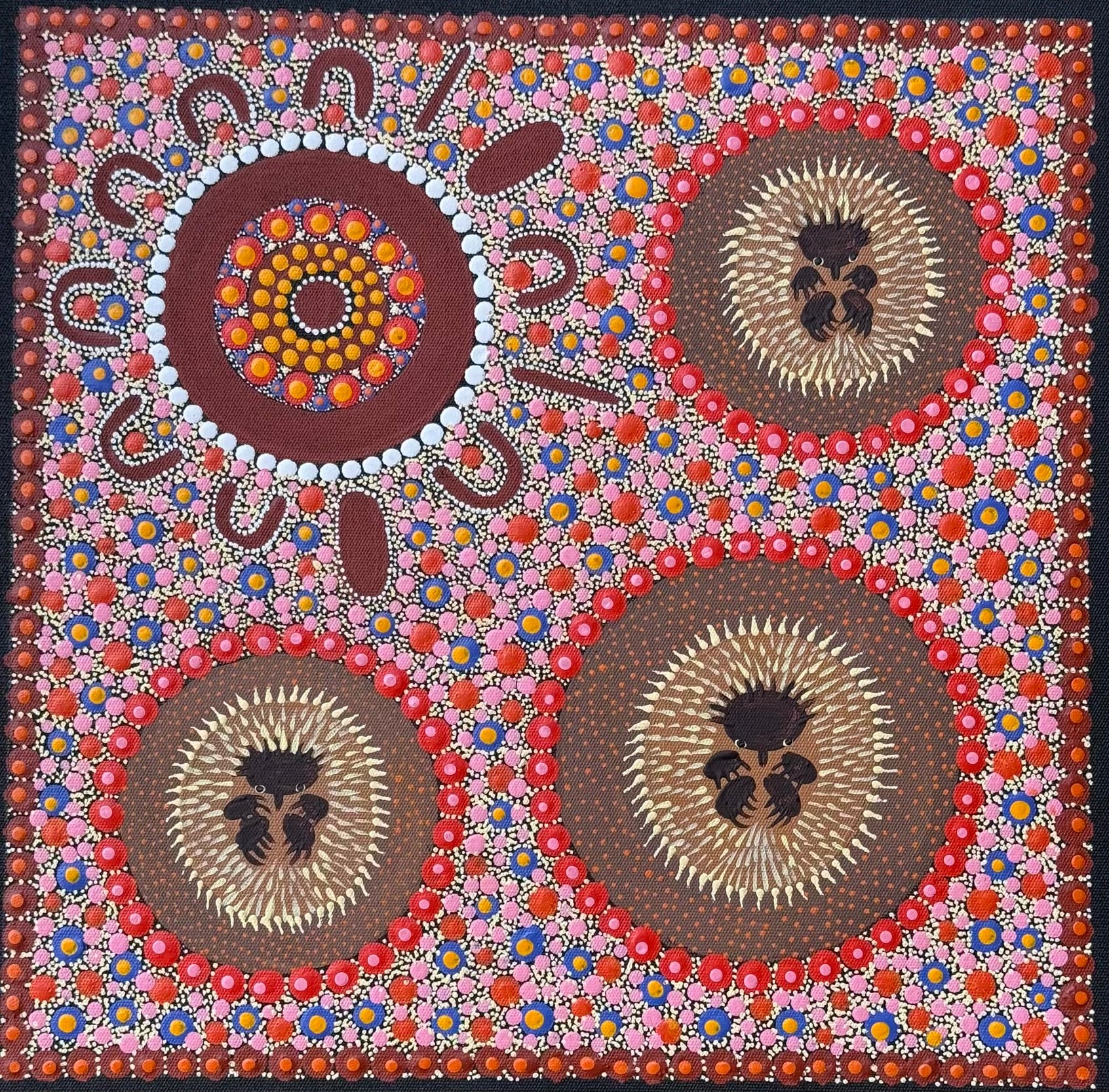 Kathleen Buzzacott - Family Hunting Echidna .53-1