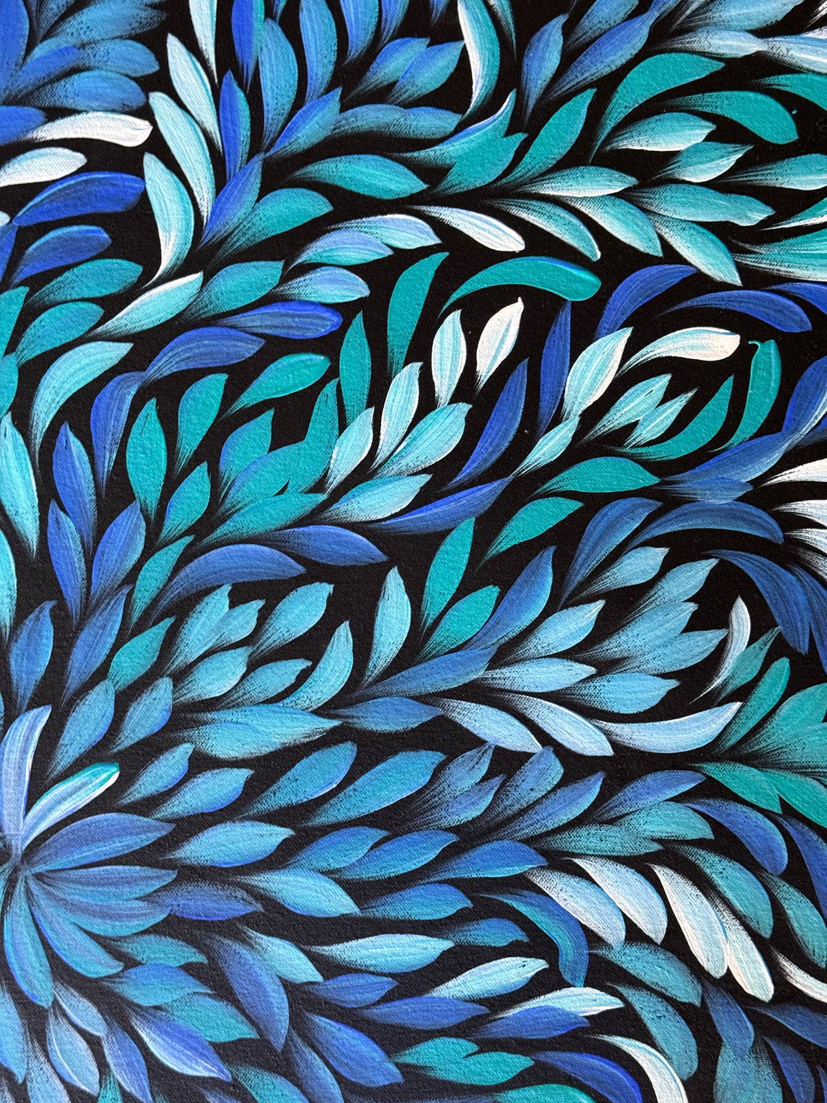 Louise Numina Napananka - Bush Medicine Leaves .36-24