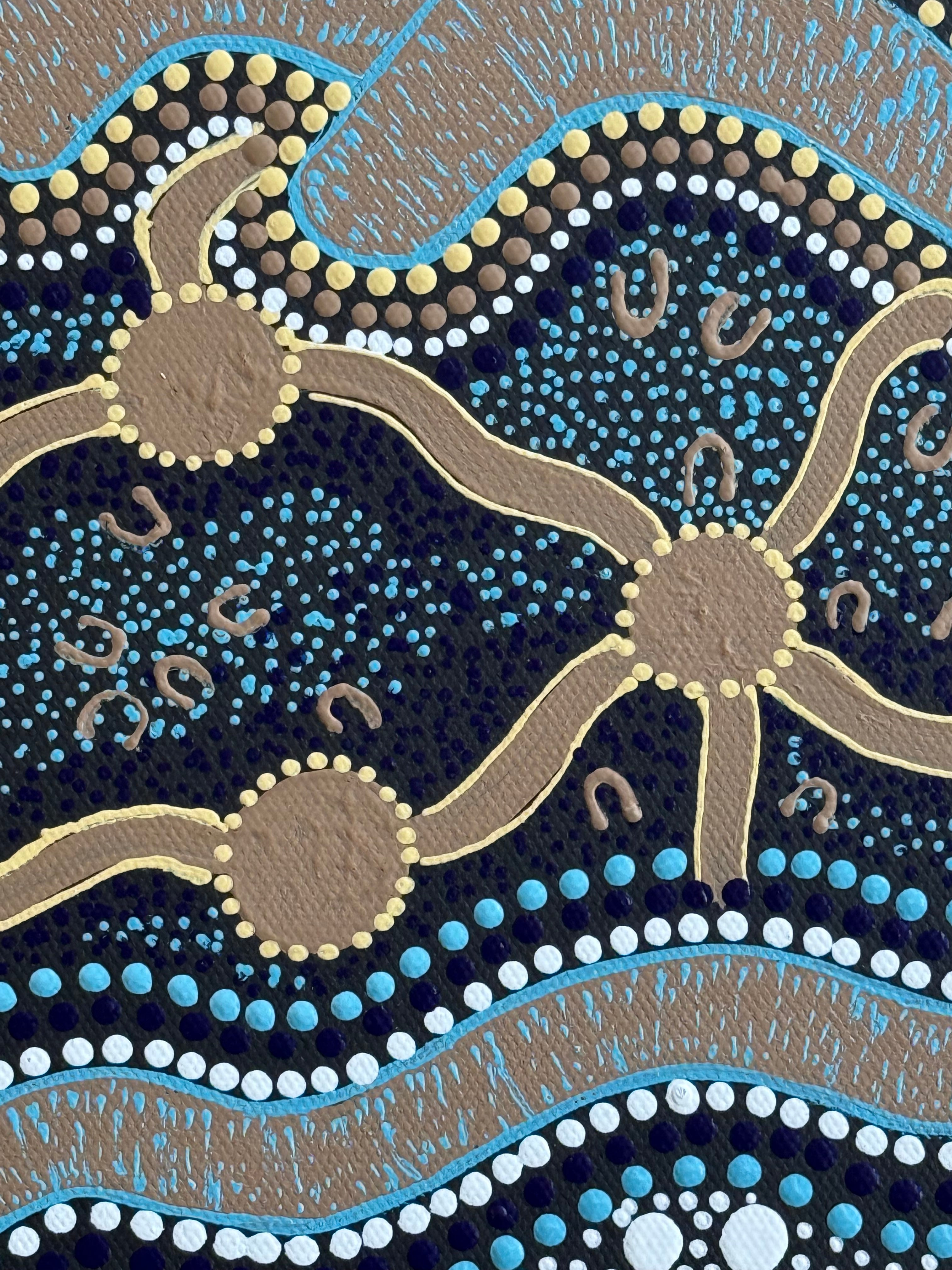 Deidre Burgoyne Rosier - Travels to the Sea and Lands .89-9 *pre-stretched*