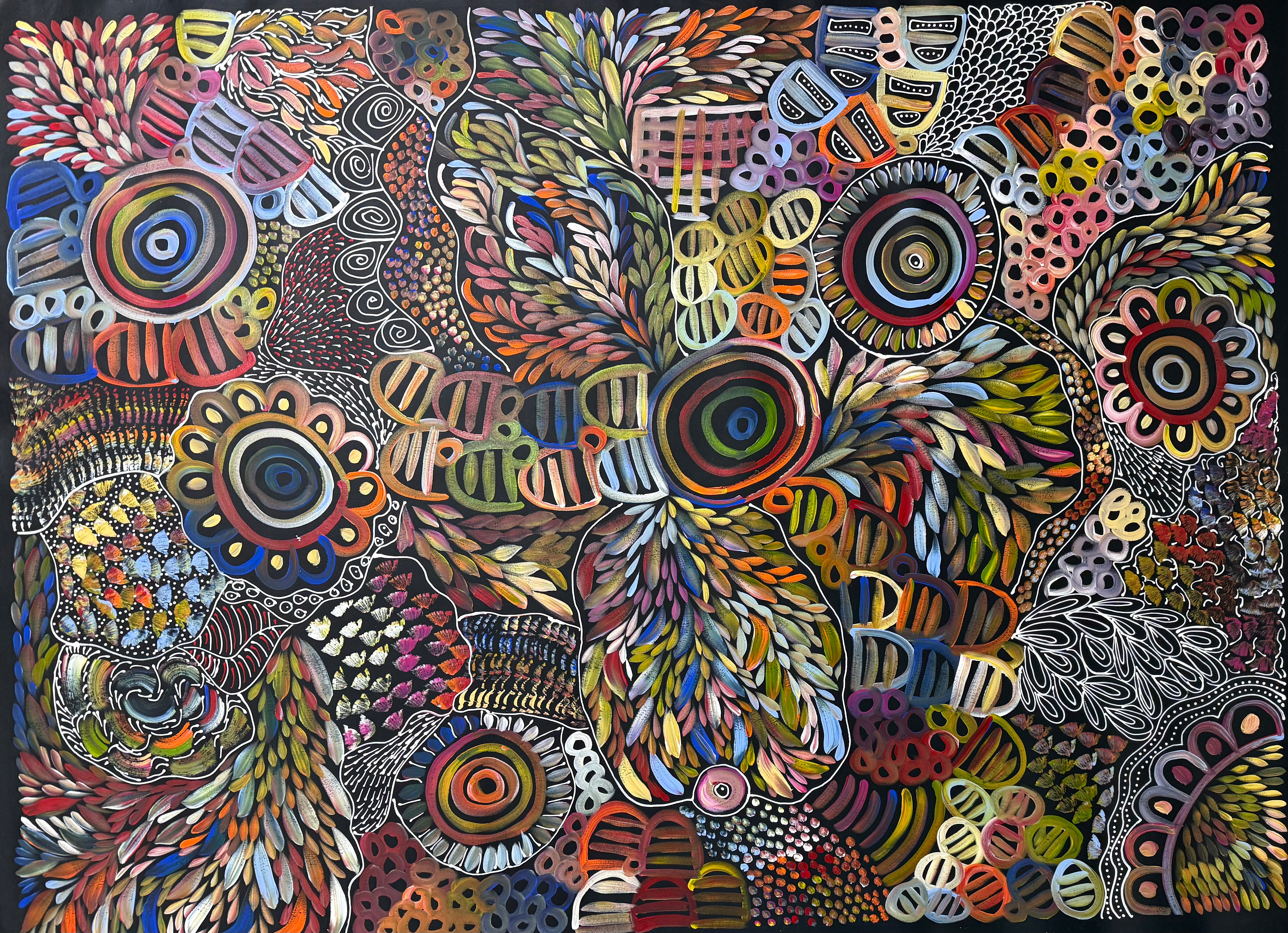 Louise Numina Napananka - Dreamtime  .30-14