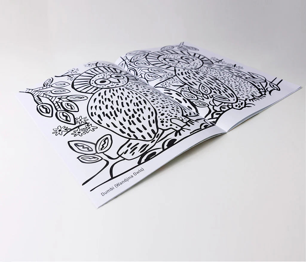 Colouring Book - Waringarri Aboriginal Arts