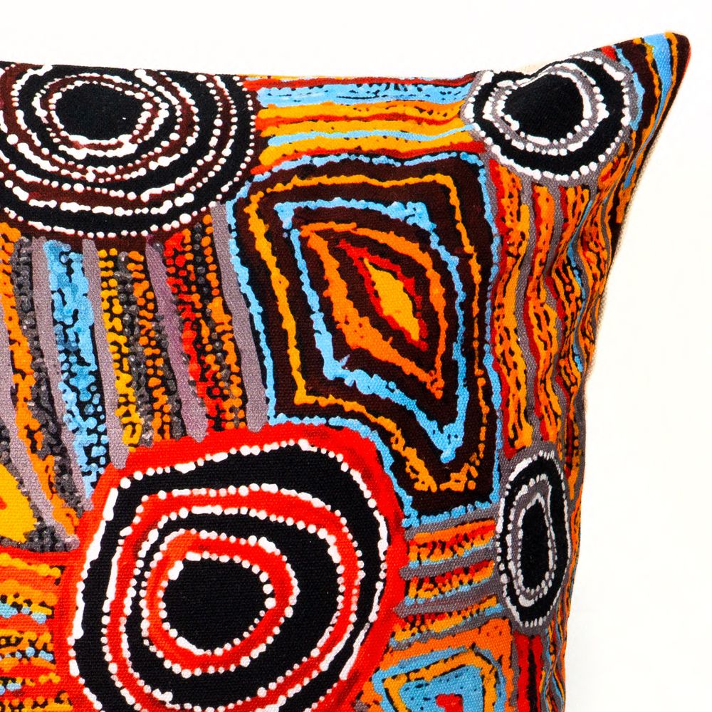 Canvas Cushion Cover - Mary Brown