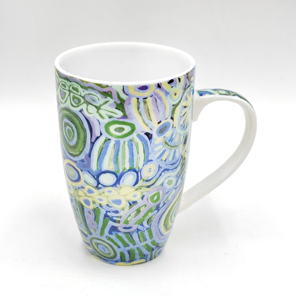 Bone China Mug - Cedric Varcoe - Green