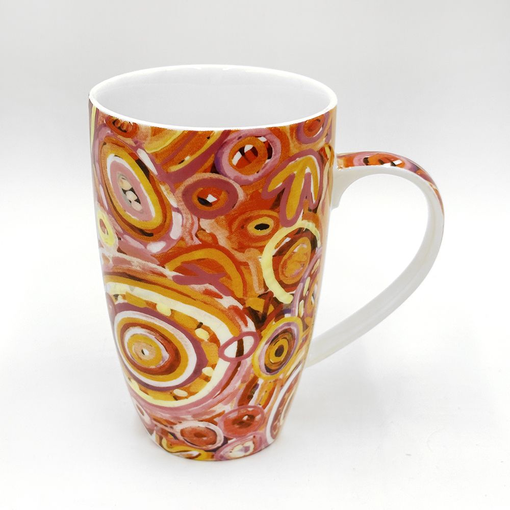 Bone China Mug - Cedric Varcoe - Pink