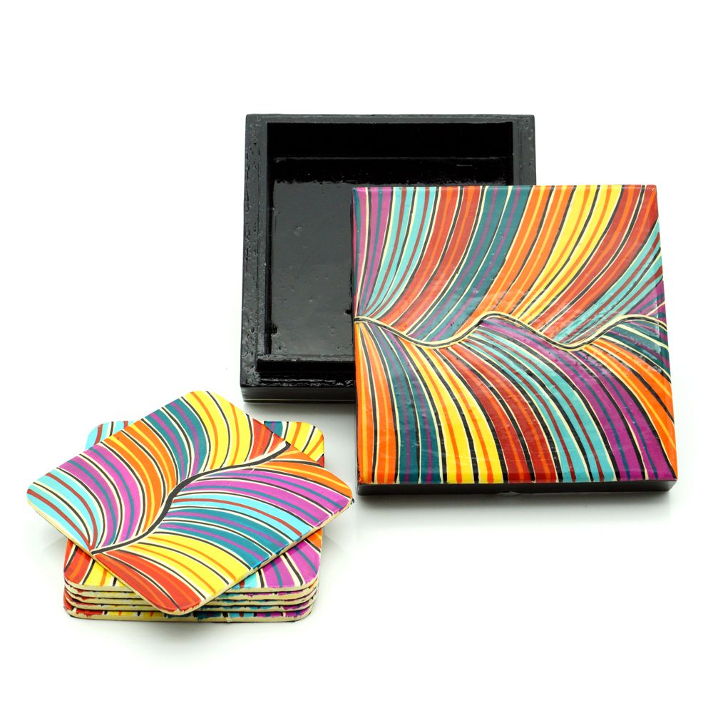 Coasters Set of 6 - Betsy Napangardi Lewis