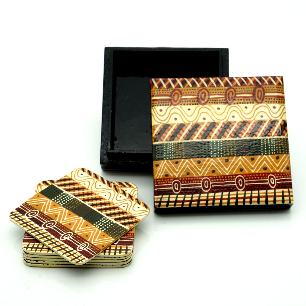 Coasters Set of 6 - Josette Papajua