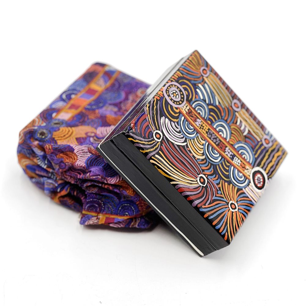 Coasters Set of 6 - Nora Nyutjanka Davidson