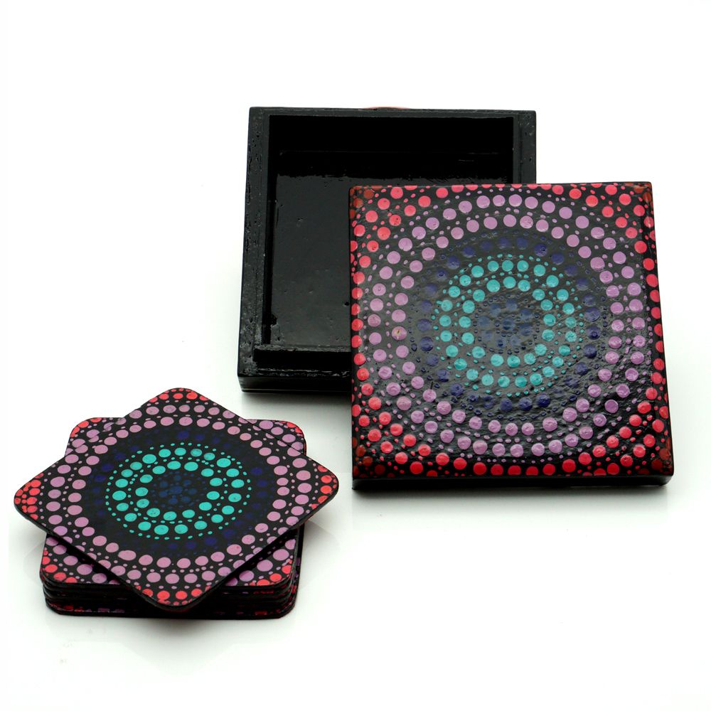 Coasters Set of 6 - Olivia Wilson