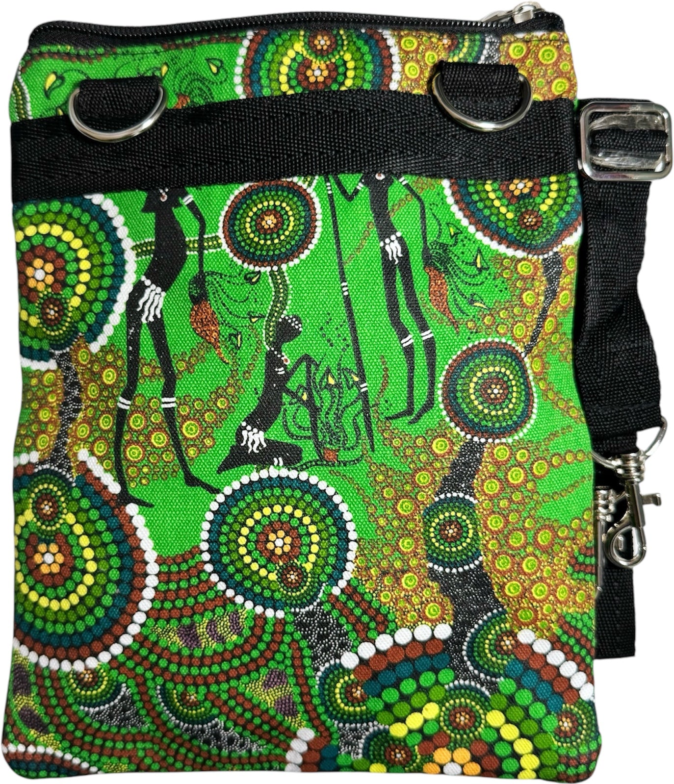 3 Zip Shoulder Bag - Colin Jones - H & G Green