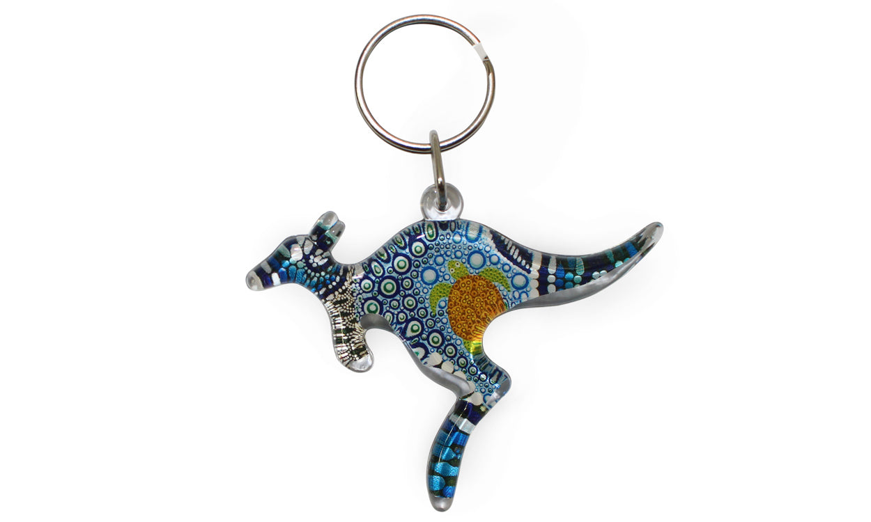 Kangaroo Keyring - Colin Jones - Turtles